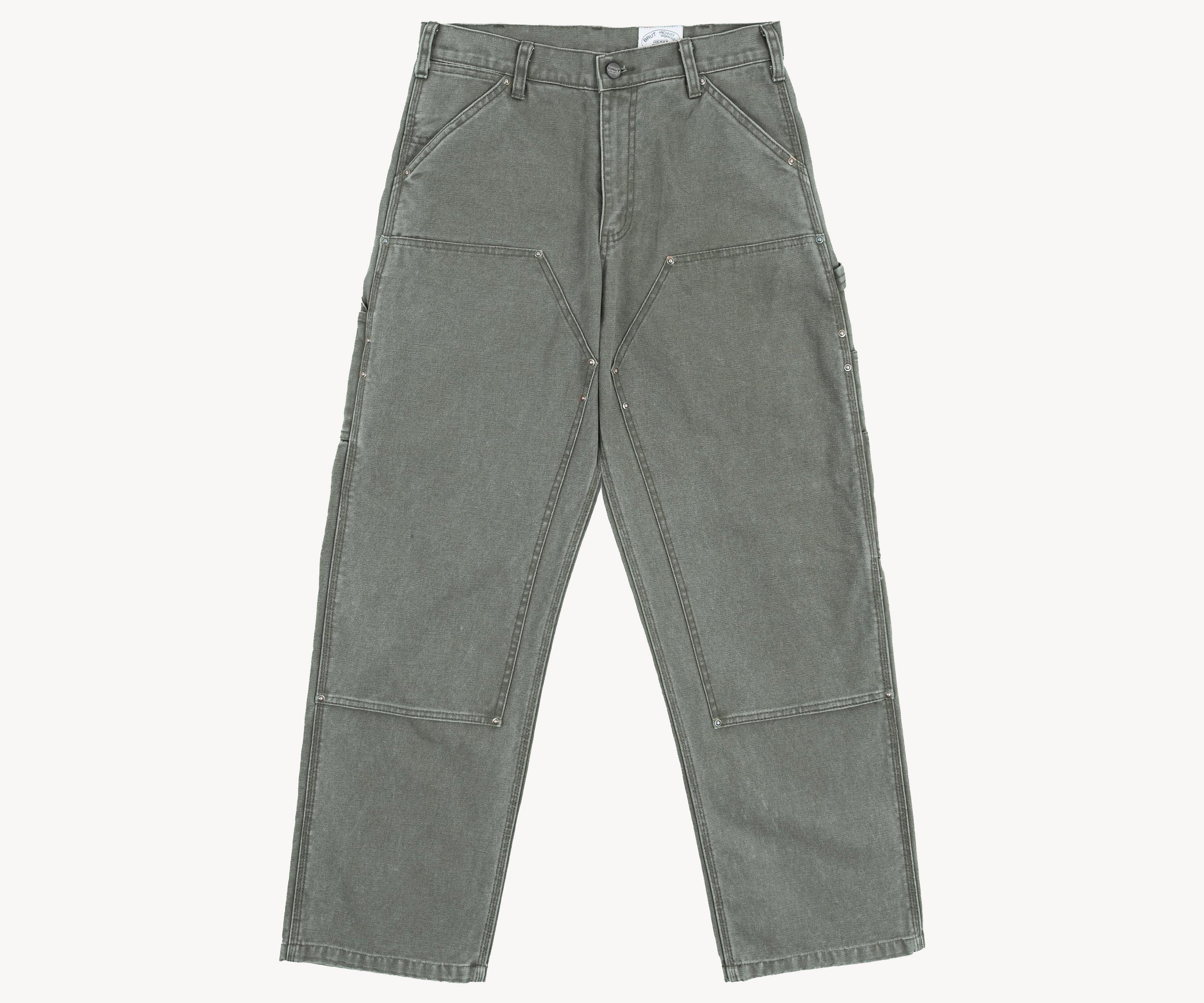 THE TILER WORK PANTS Pants US26 / SLATE GREEN - BRUT Clothing US