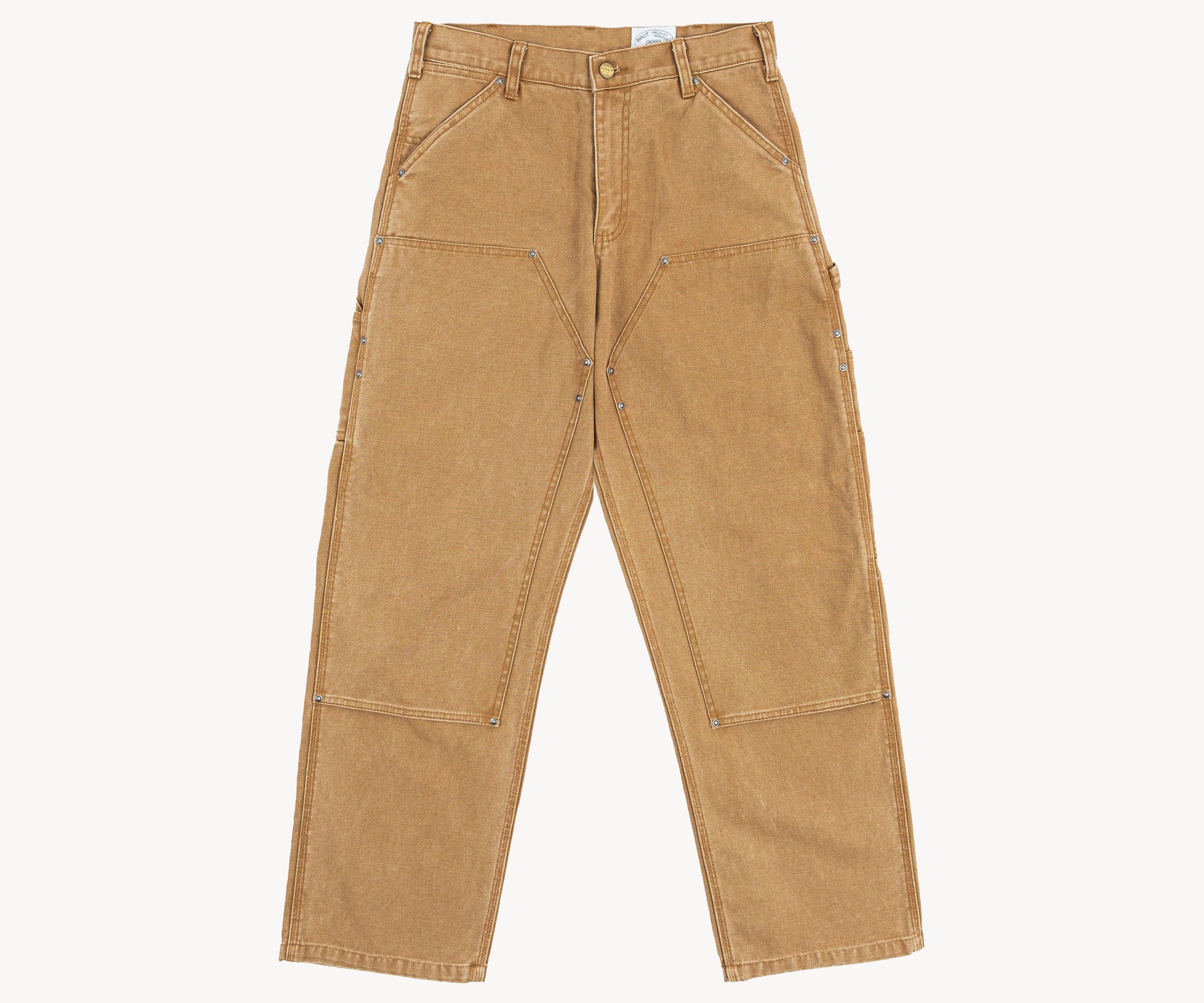 THE TILER WORK PANTS Pants US26 / DUCK BROWN - BRUT Clothing US