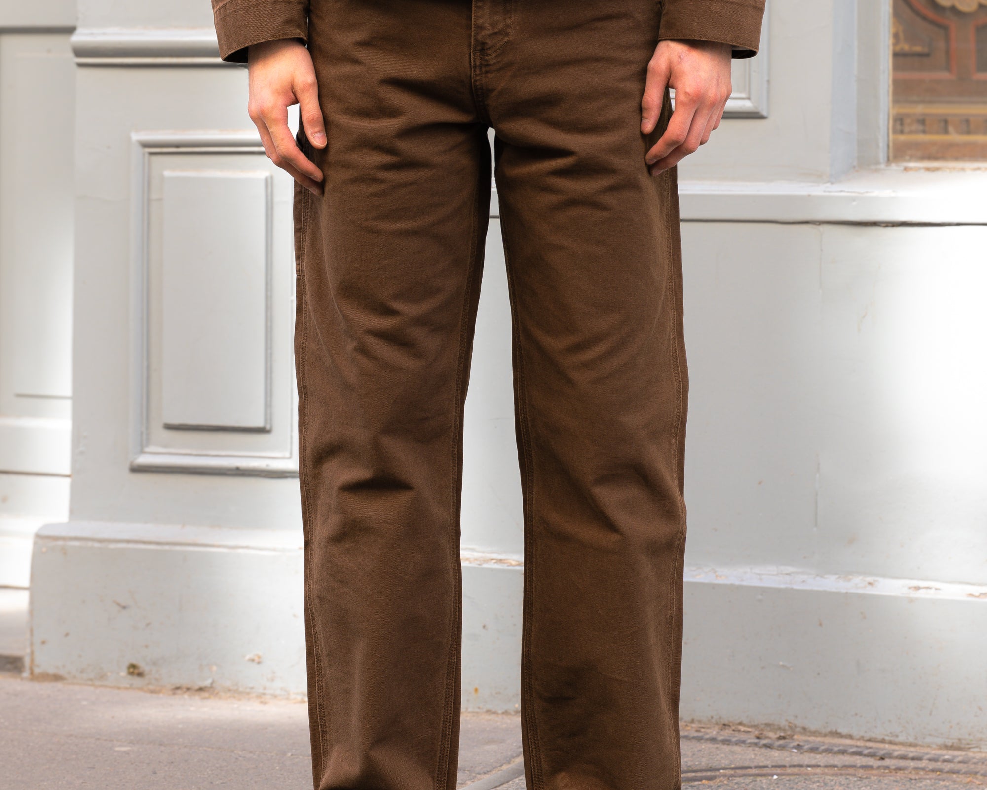 THE TOOLS PANTS Pants US26 / BROWN CANVAS - BRUT Clothing US