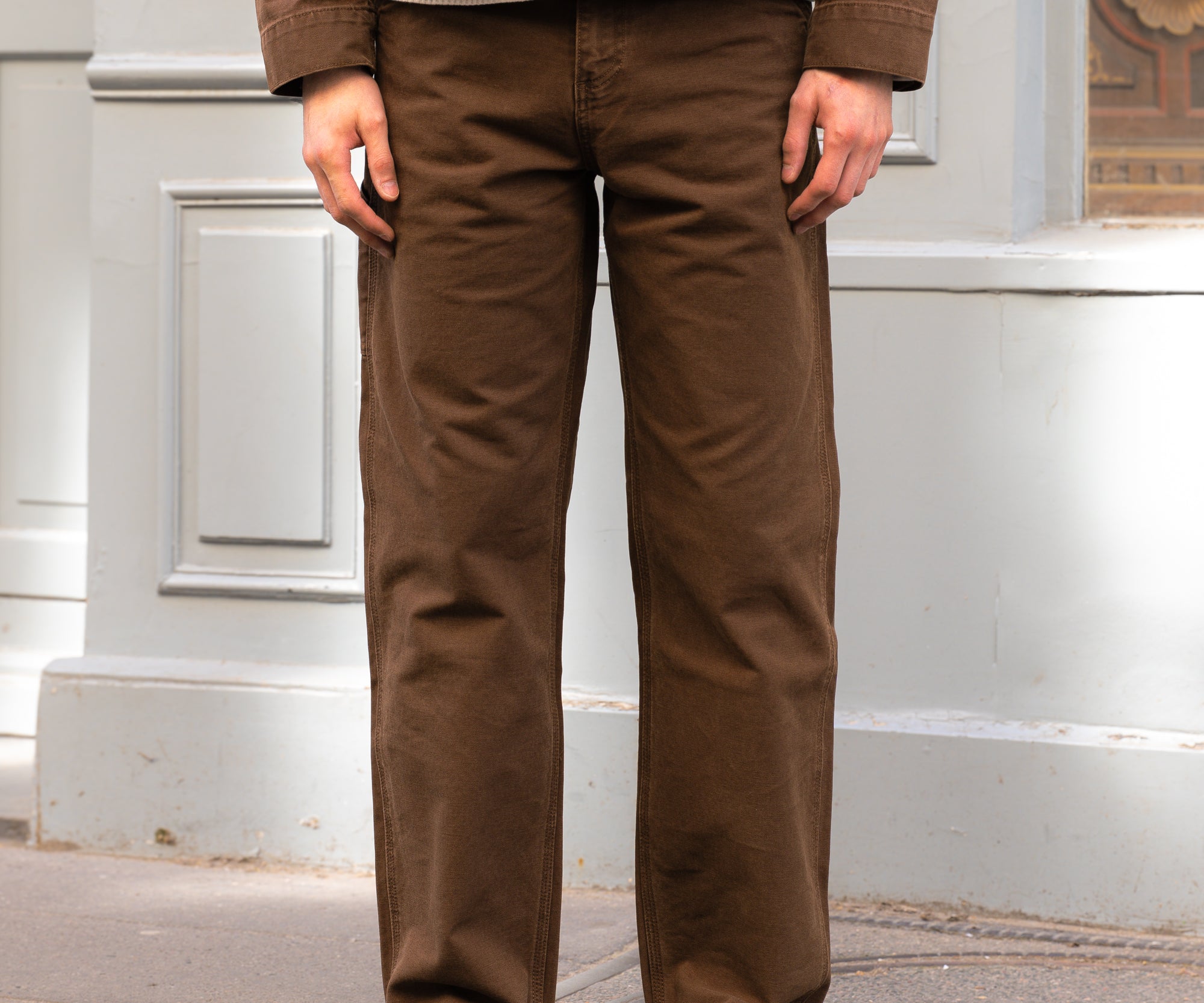 THE TOOLS PANTS Pants US26 / BROWN CANVAS - BRUT Clothing US