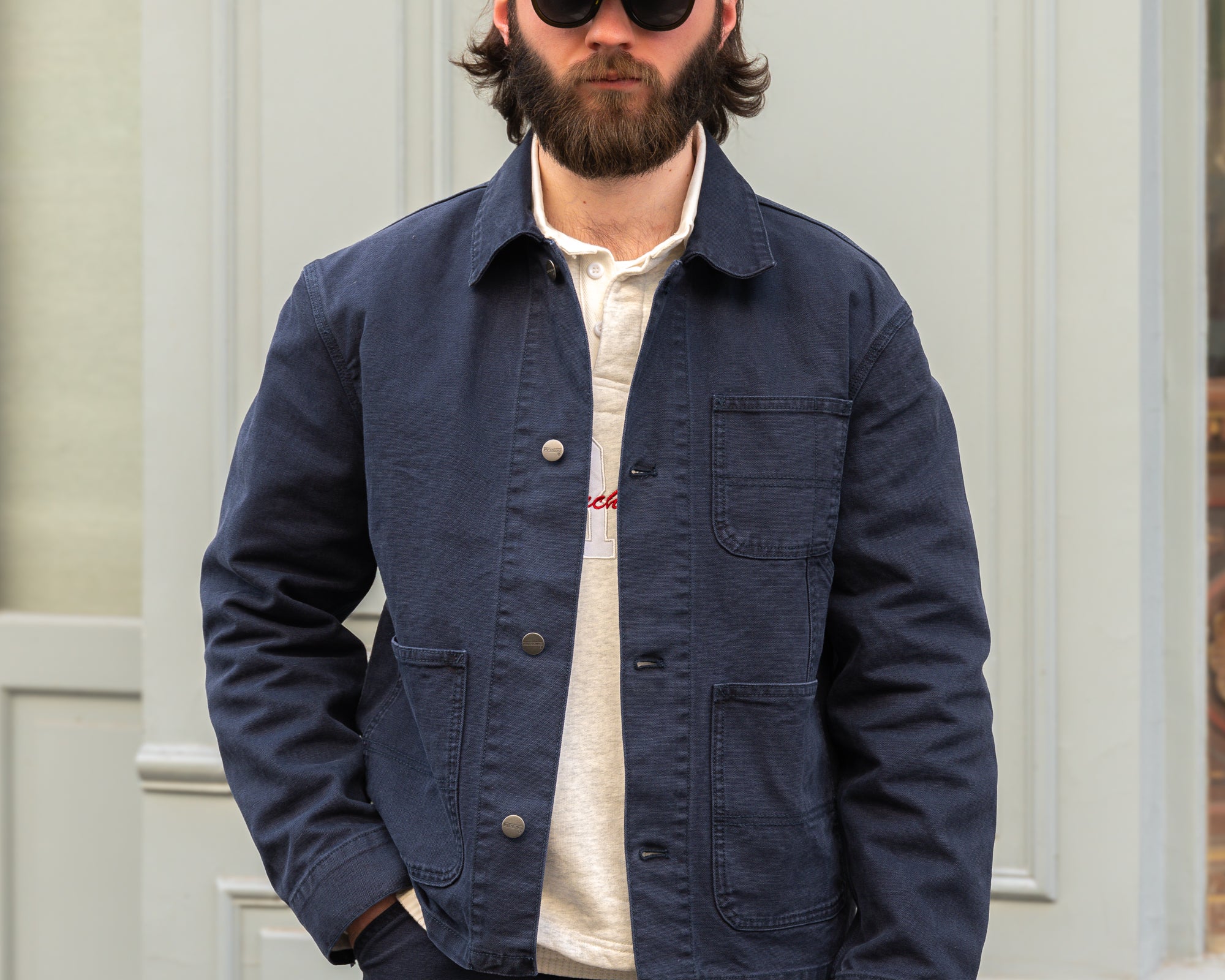 THE TOOLS JACKET Coats & Jackets X-SMALL / NAVY CANVAS - BRUT Clothing US