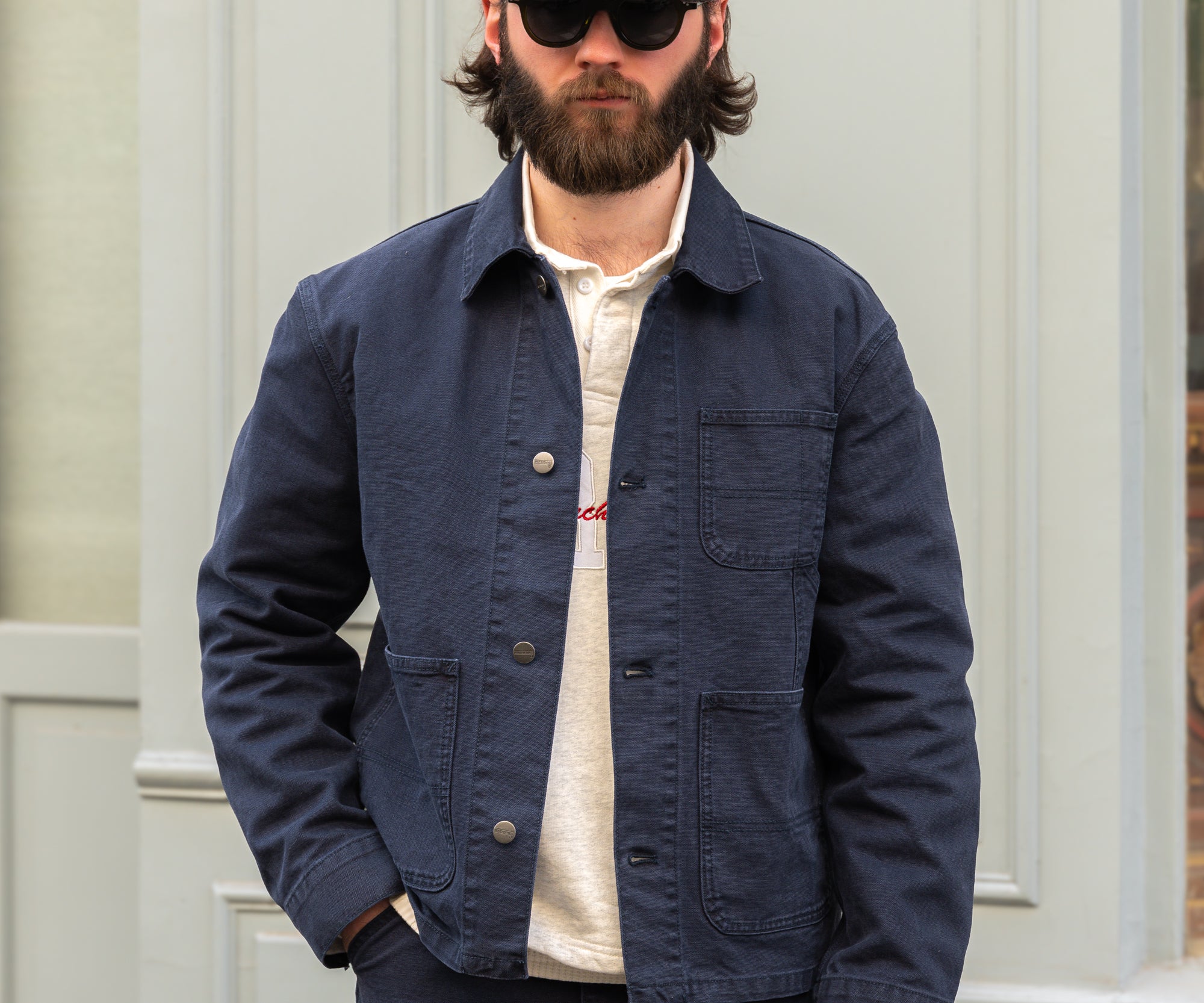 THE TOOLS JACKET Coats & Jackets X-SMALL / NAVY CANVAS - BRUT Clothing US