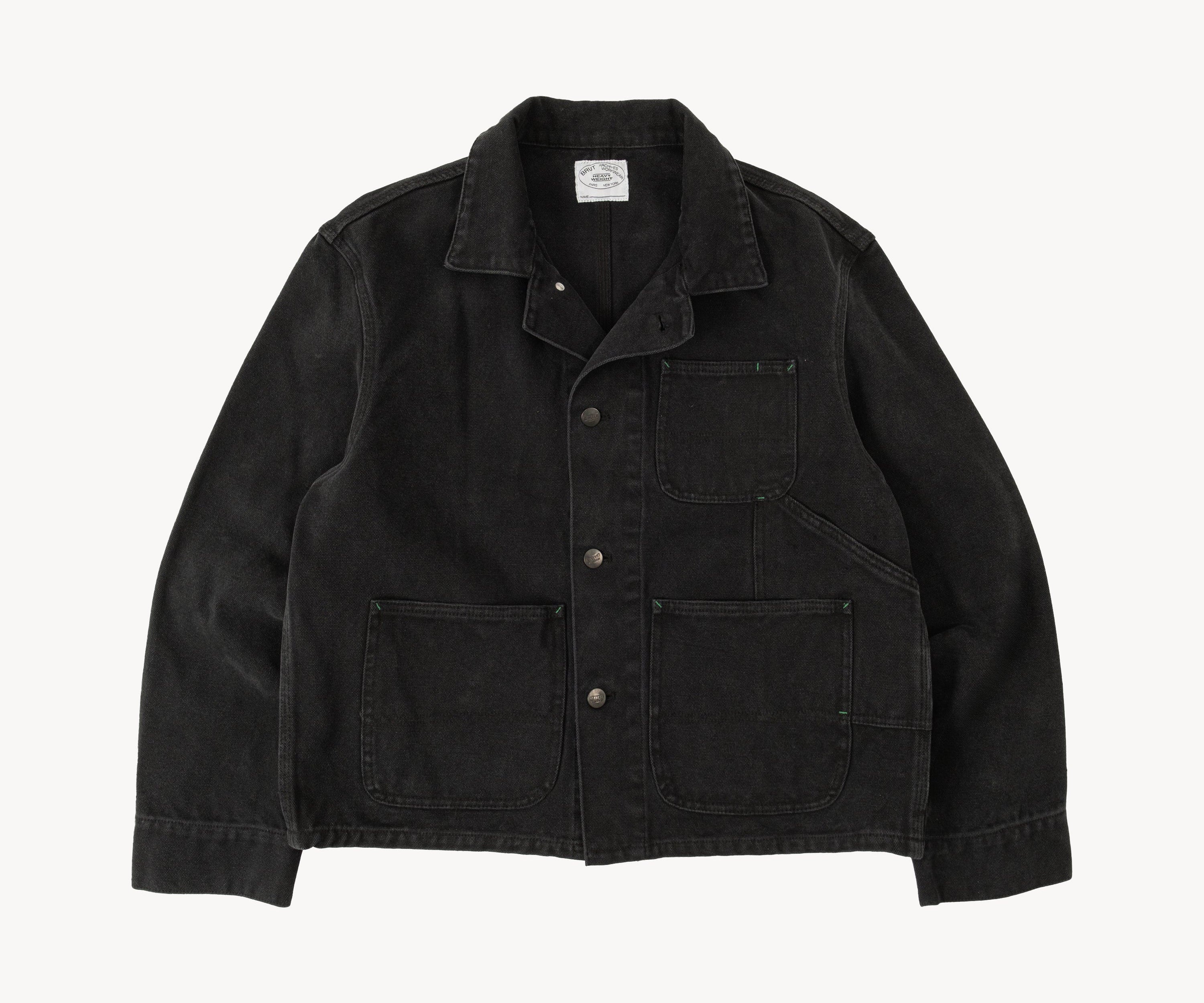 THE TOOLS JACKET Coats & Jackets X-SMALL / BLACK - BRUT Clothing US