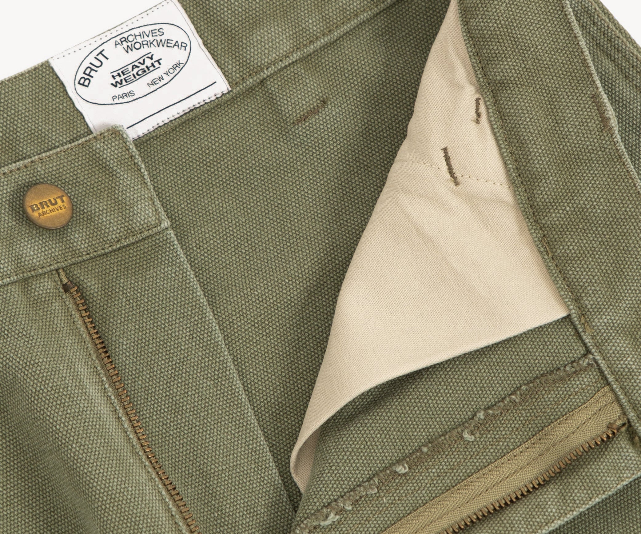 THE TOOLS PANTS Pants US26 / OLIVE GREEN - BRUT Clothing US