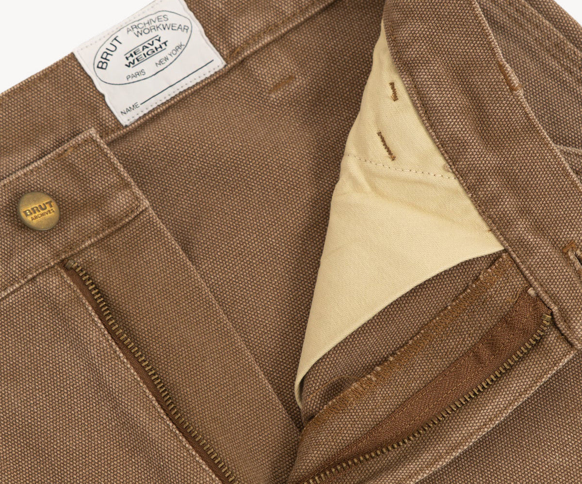 THE TOOLS PANTS Pants US26 / BROWN - BRUT Clothing US