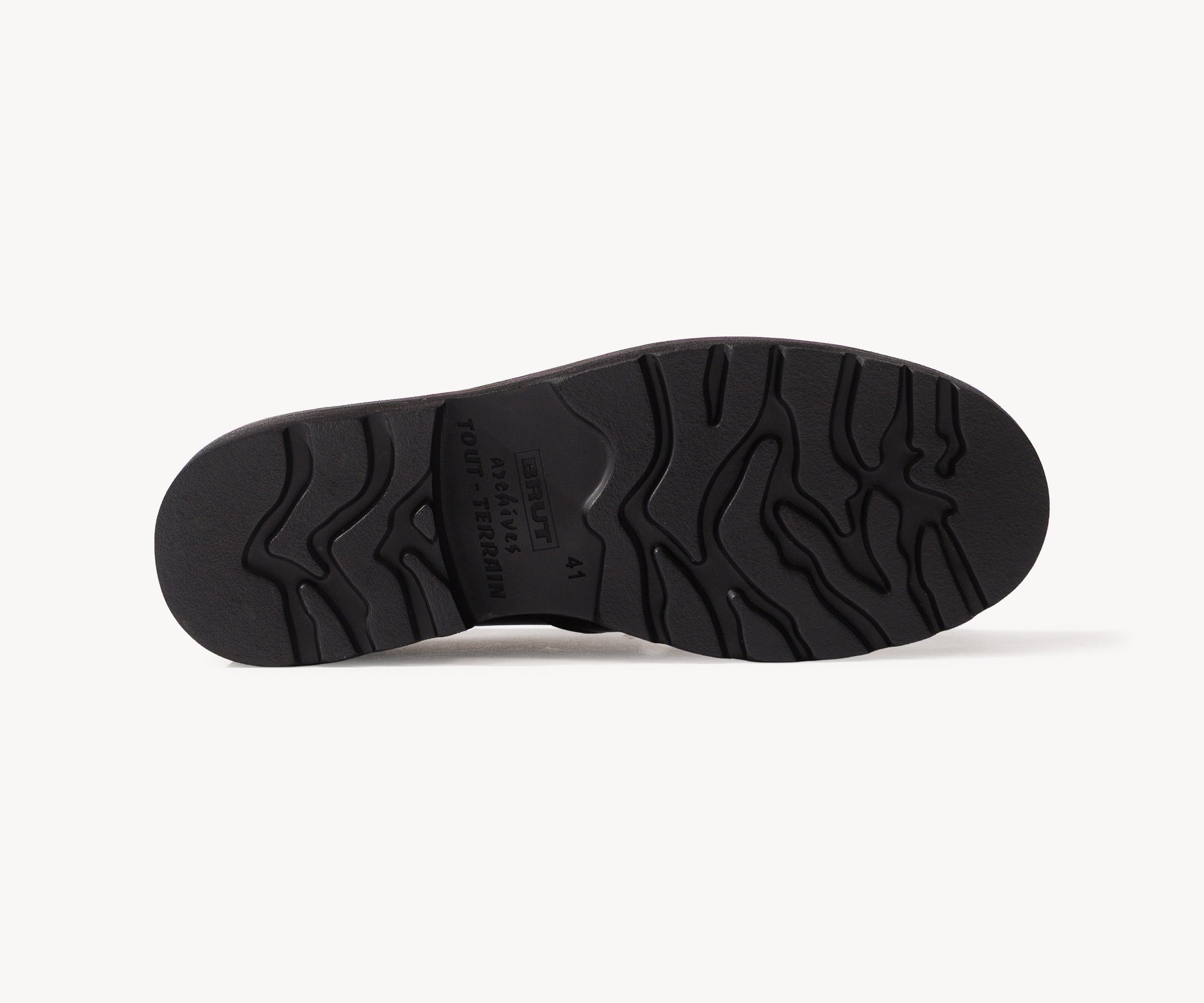 TOUT-TERRAIN SHOES Socks and Shoes 39EU / 6.5US / BLACK - BRUT Clothing US