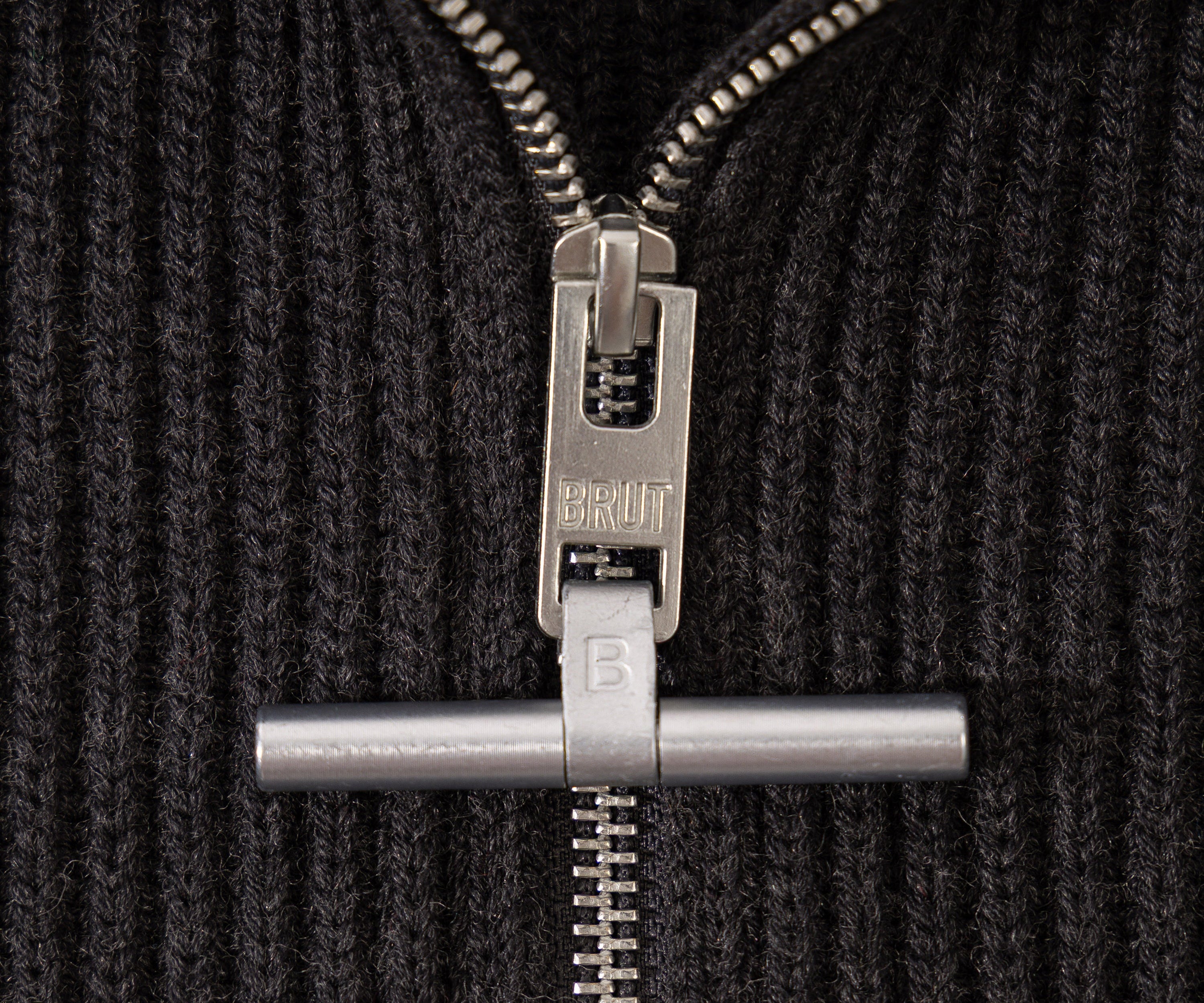 THE TRUCKER SWEATER Knitwear SMALL / CHARCOAL - BRUT Clothing US
