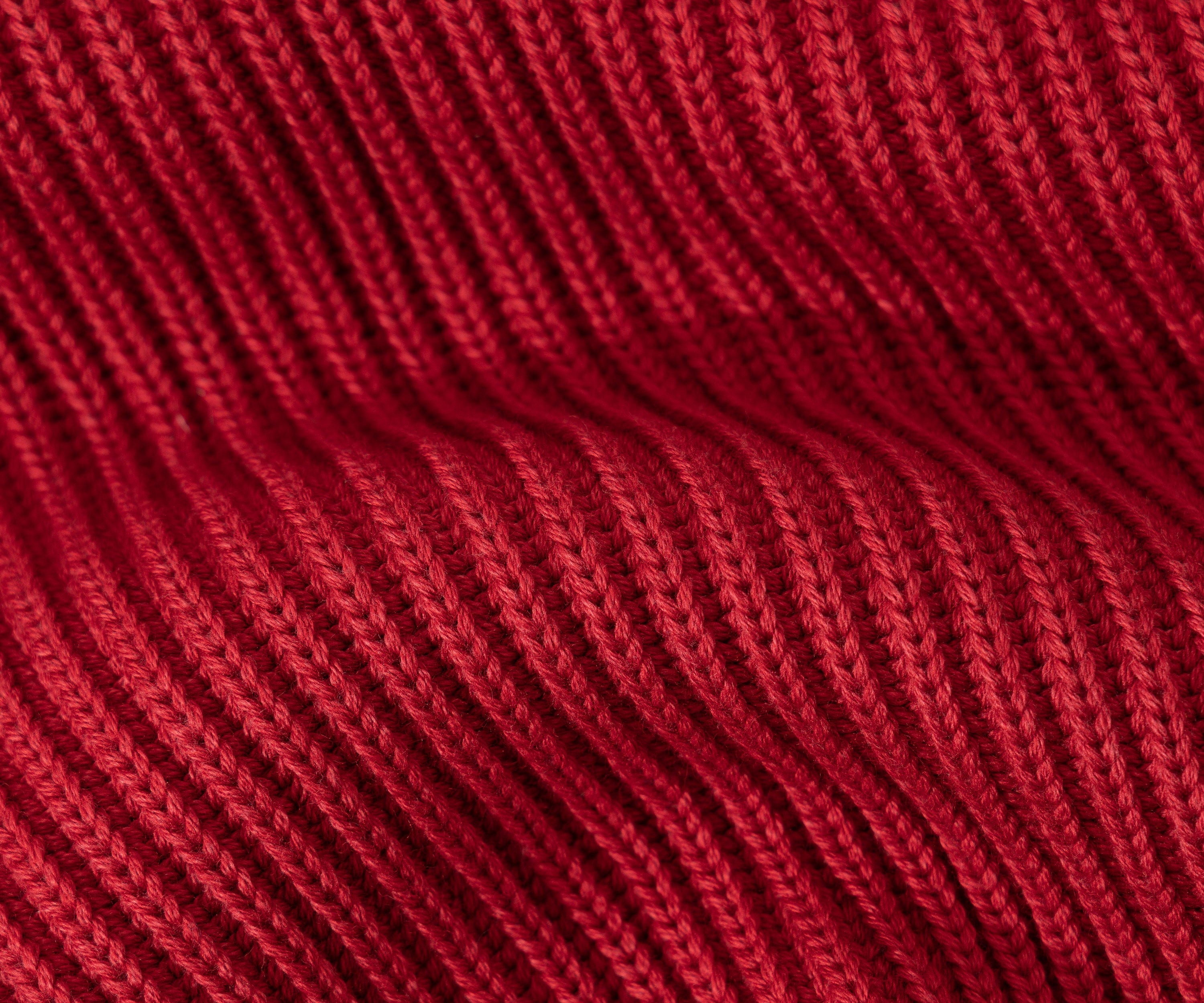THE TRUCKER SWEATER Knitwear SMALL / RED - BRUT Clothing US