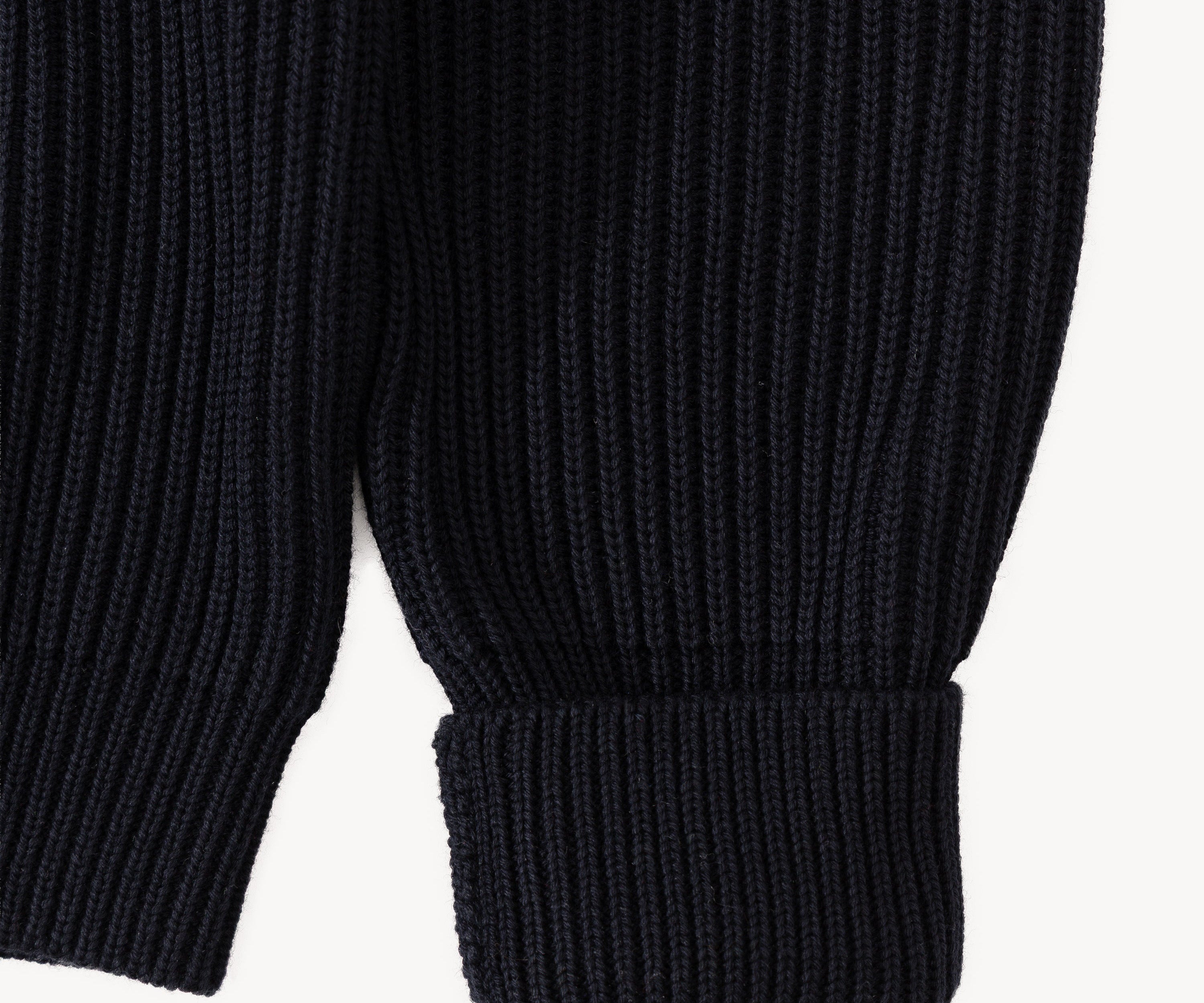 THE TRUCKER SWEATER Knitwear SMALL / NAVY - BRUT Clothing US