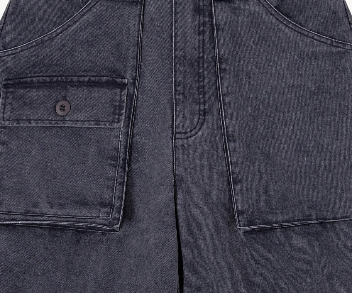 TWO-IN-ONE PANTS Pants US26 / NAVY - BRUT Clothing US