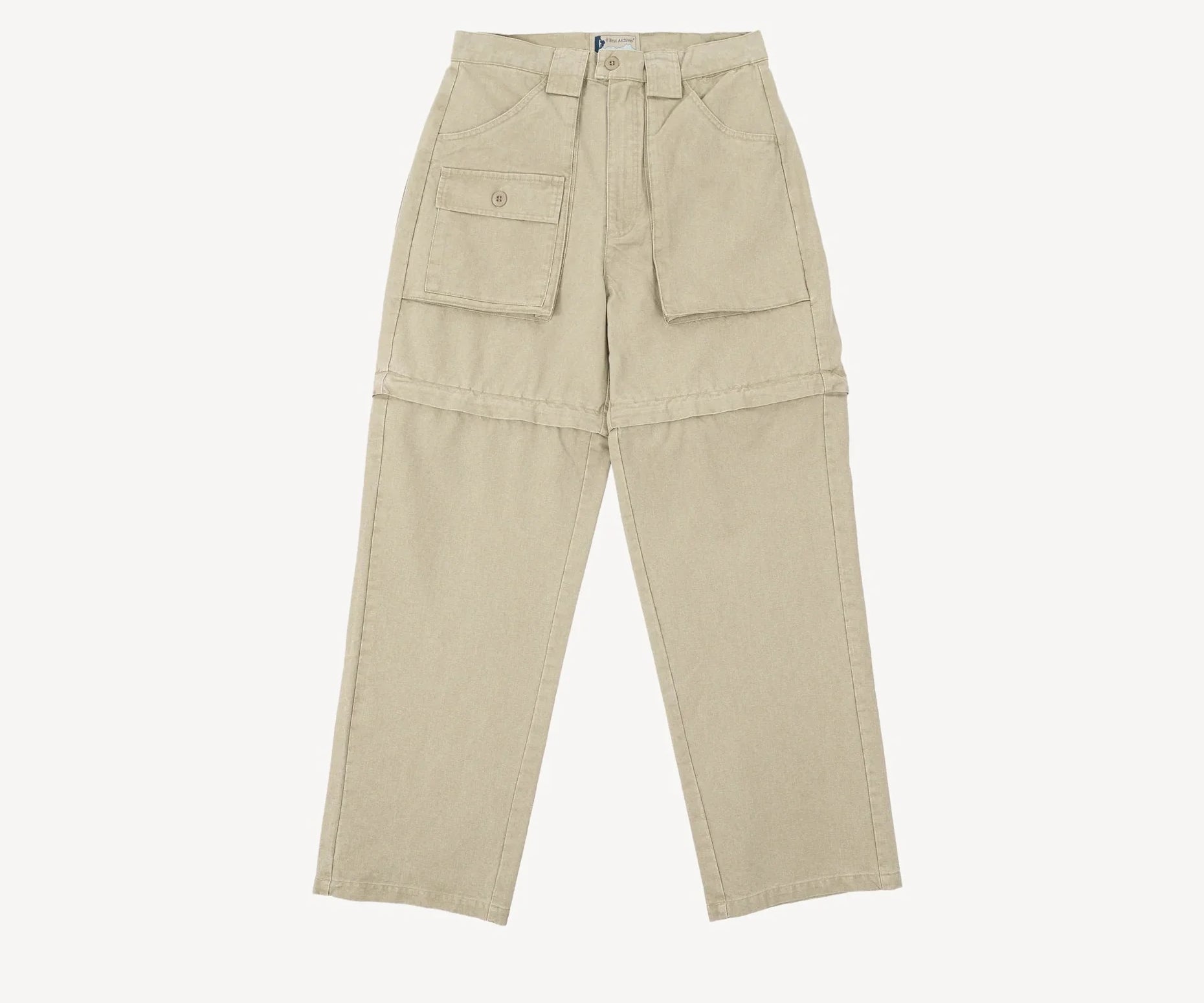 TWO-IN-ONE PANTS Pants US26 / STONE - BRUT Clothing US