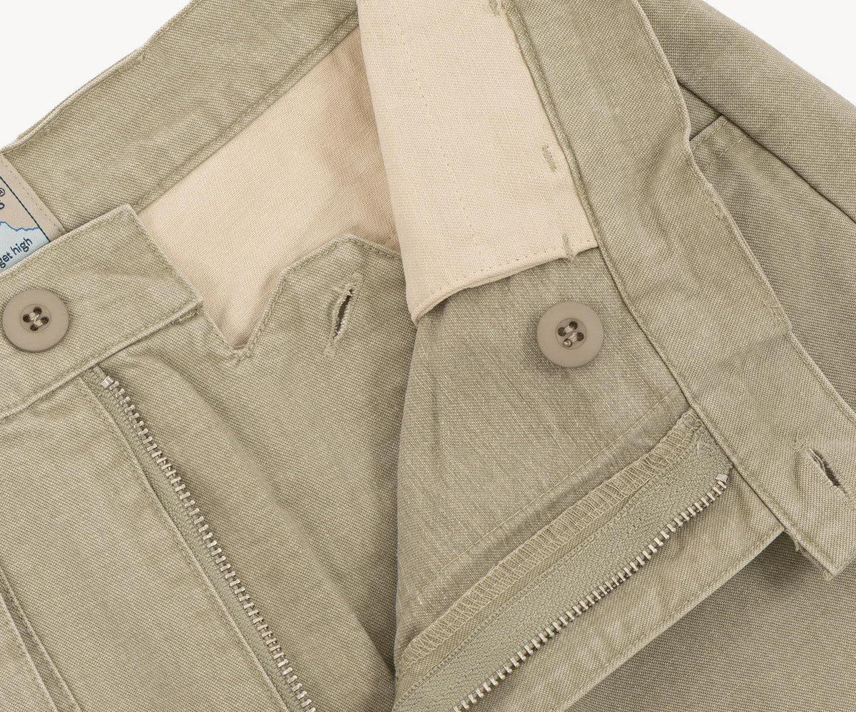 TWO-IN-ONE PANTS Pants US26 / STONE - BRUT Clothing US