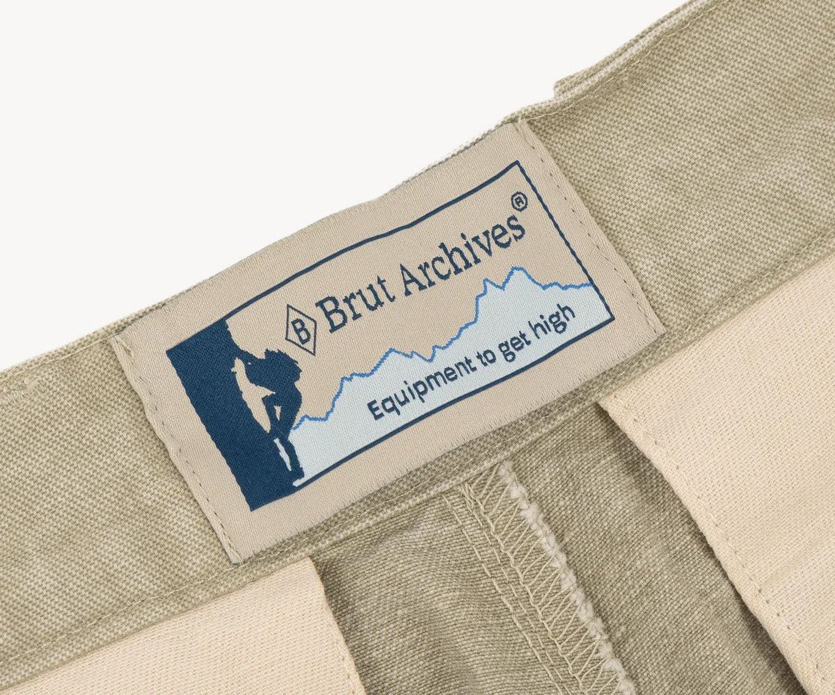 TWO-IN-ONE PANTS Pants US26 / STONE - BRUT Clothing US