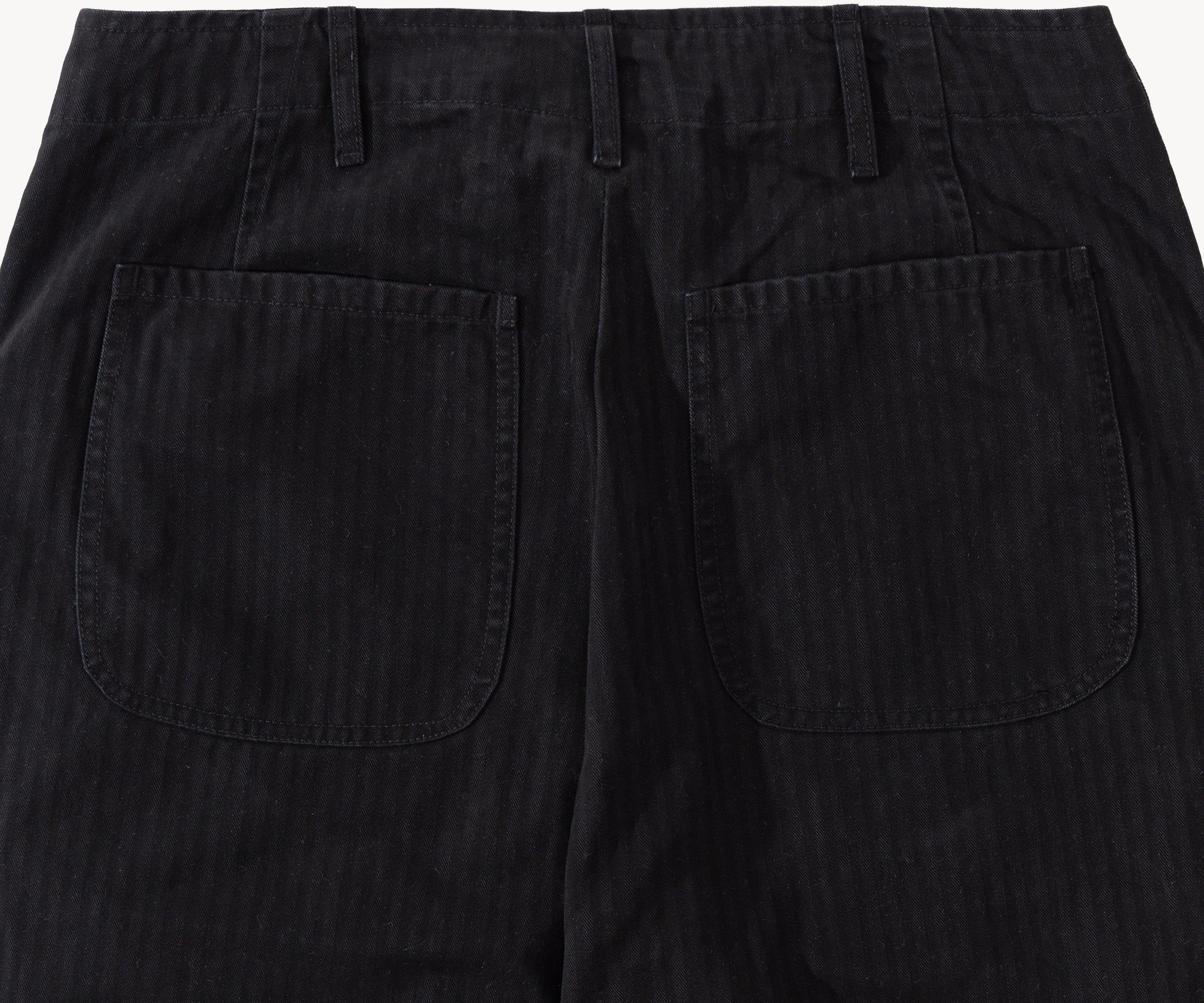 THE UTILITY PANTS Pants US26 / BLACK - BRUT Clothing US