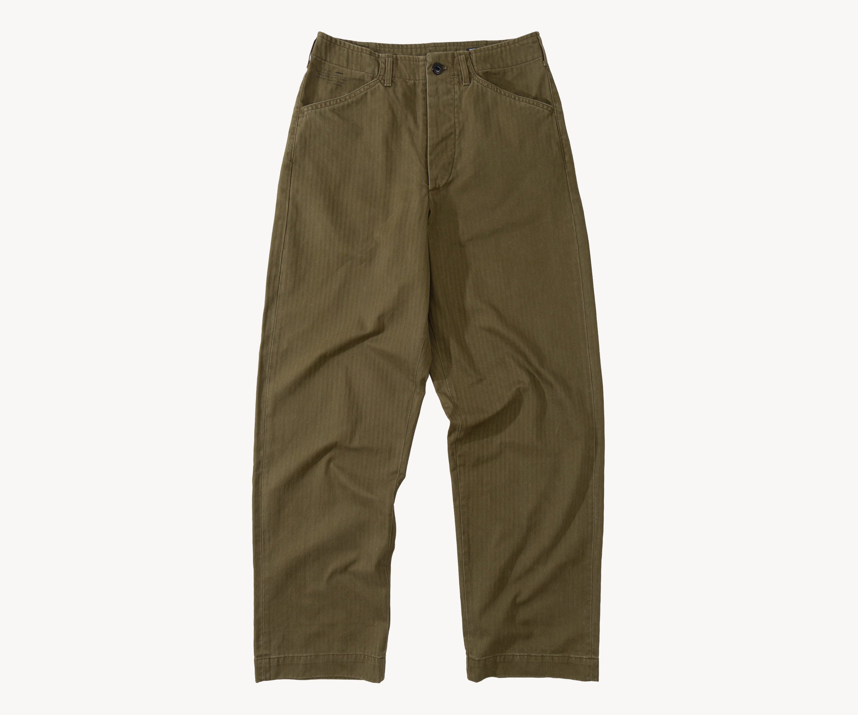 THE UTILITY PANTS Pants US26 / OLIVE GREEN - BRUT Clothing US