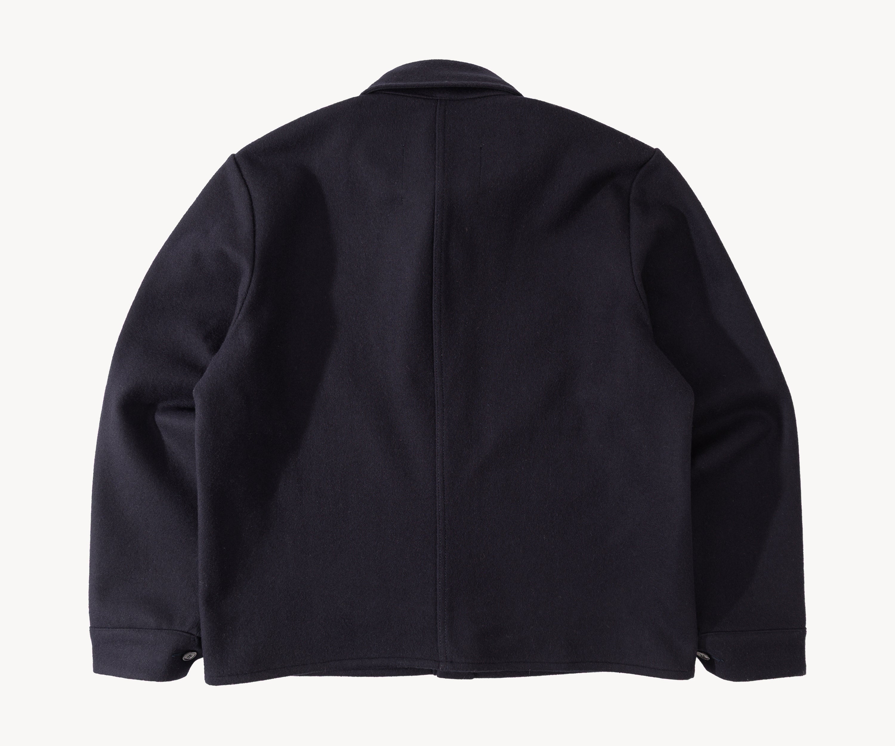 THE WOOL UTILITY JACKET Coats & Jackets X SMALL / NAVY - BRUT Clothing US