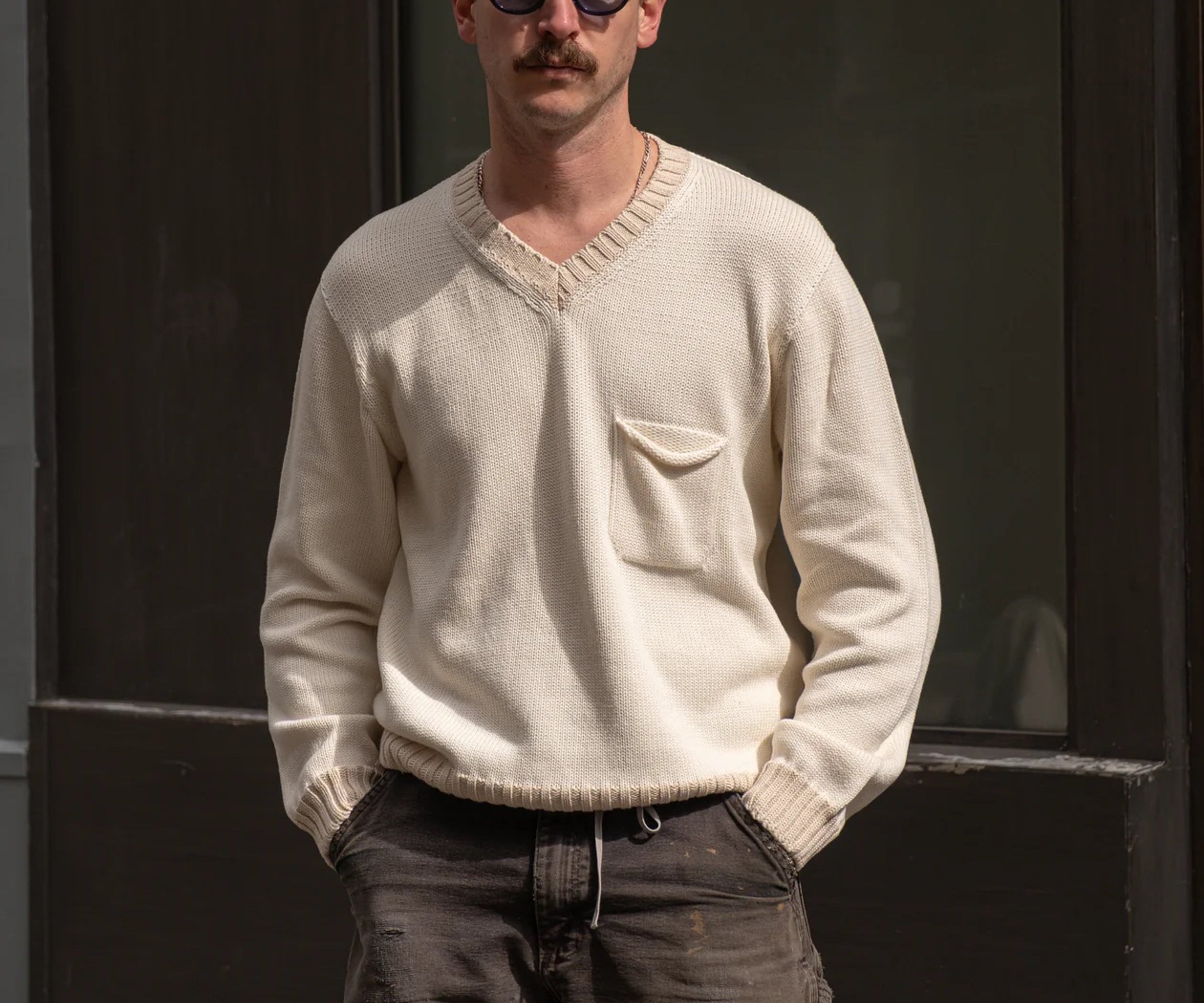 THE BEST SWEATER Knitwear X-SMALL / NATURAL - BRUT Clothing US