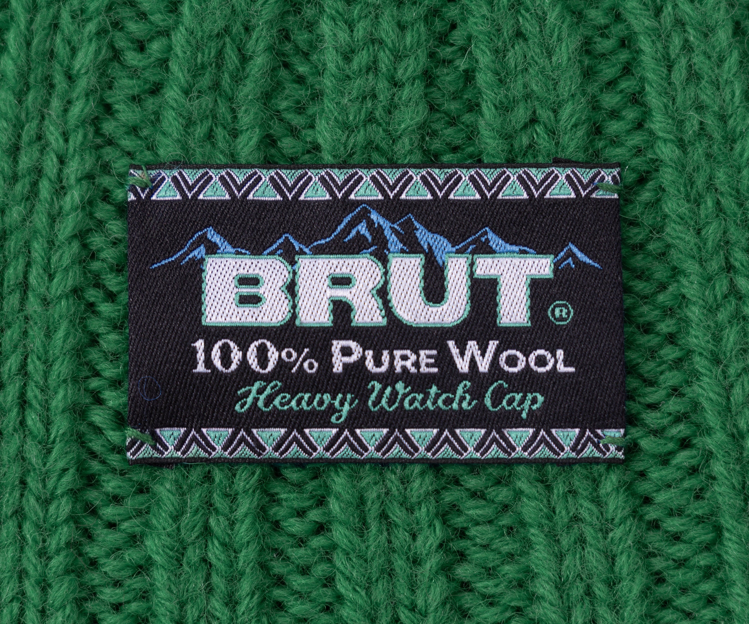THE HEAVY WATCH CAP Hats and Caps GREEN - BRUT Clothing US