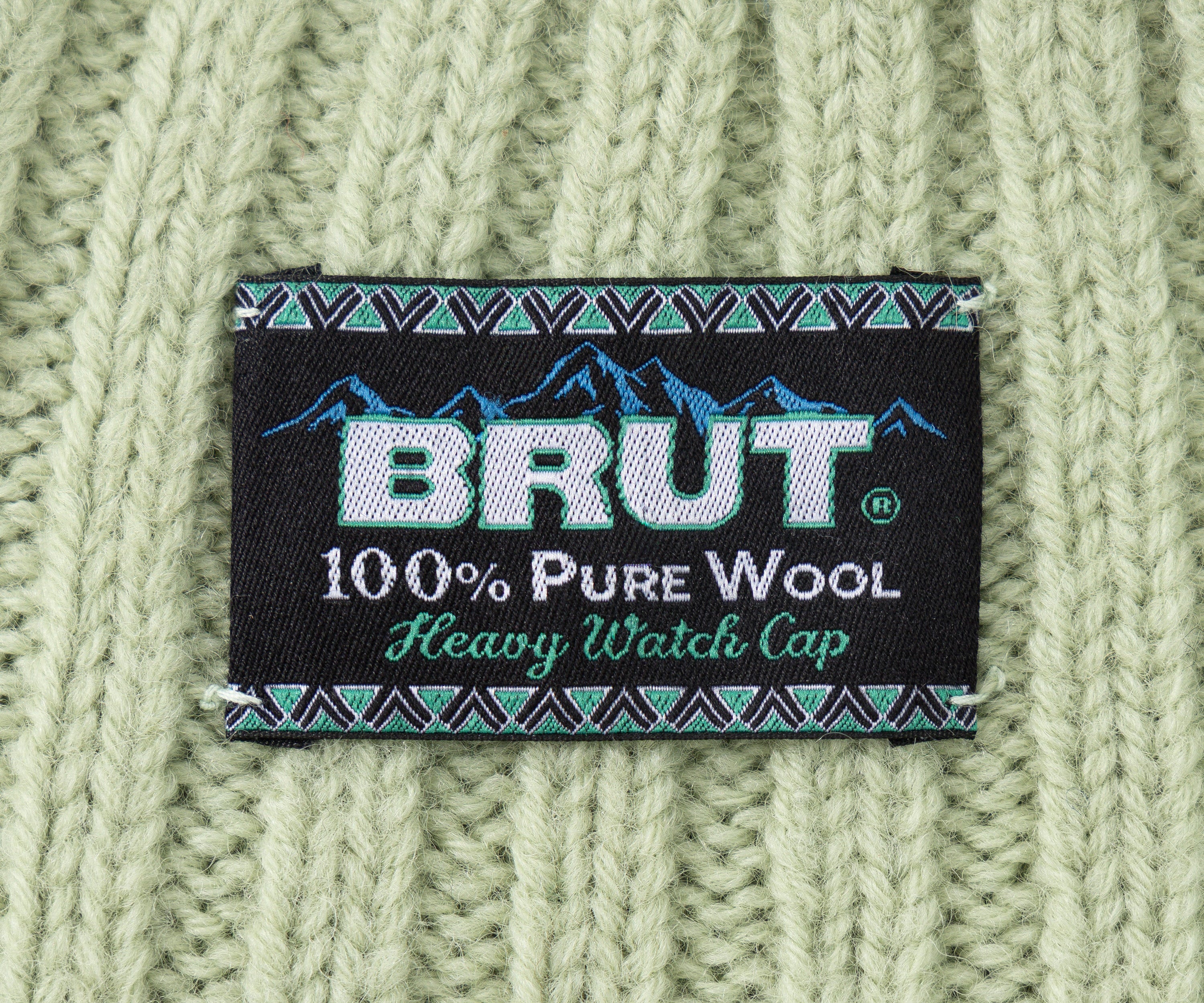 THE HEAVY WATCH CAP Hats and Caps LIGHT GREEN - BRUT Clothing US