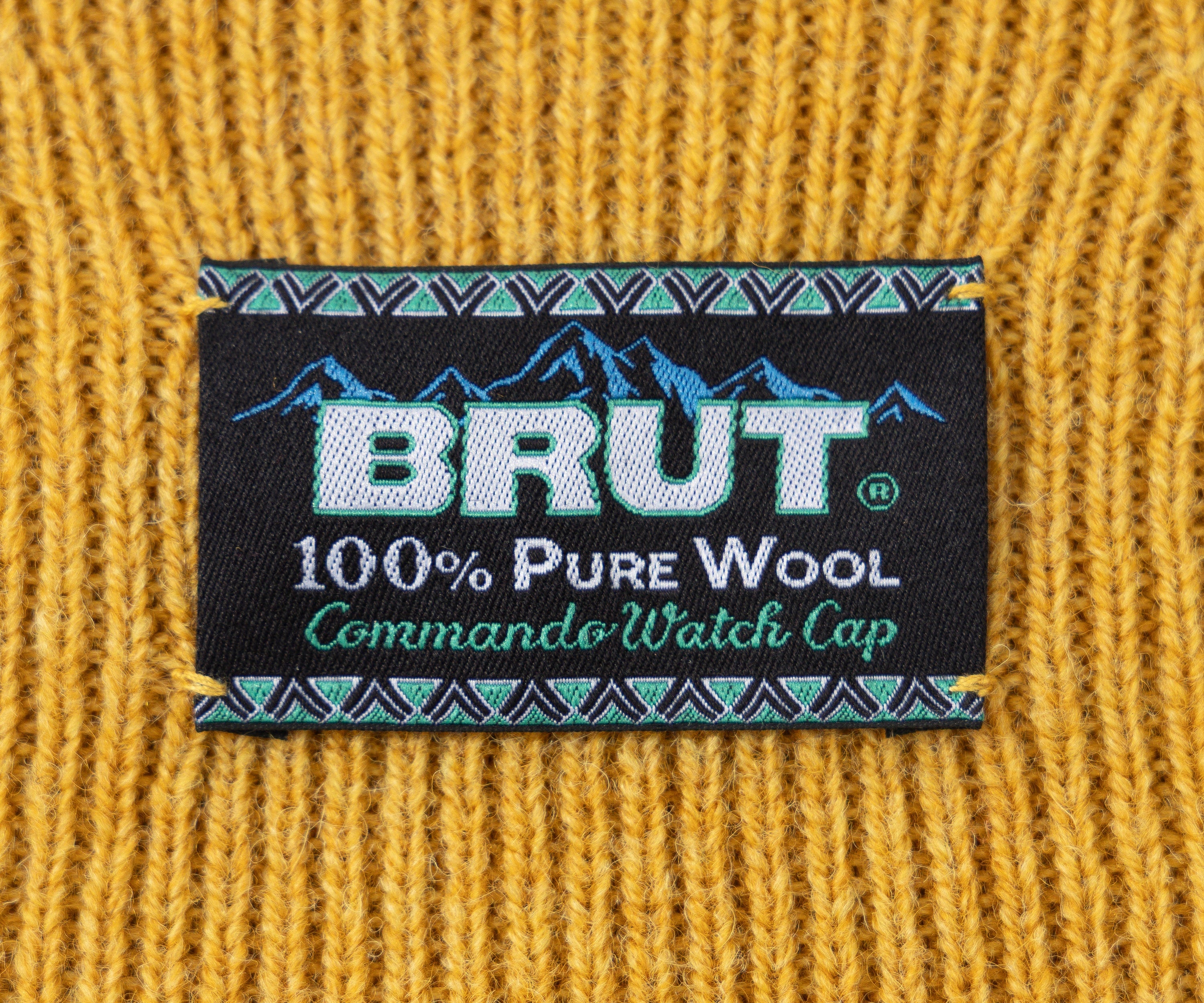 THE COMMANDO WATCH CAP Hats and Caps MUSTARD - BRUT Clothing US