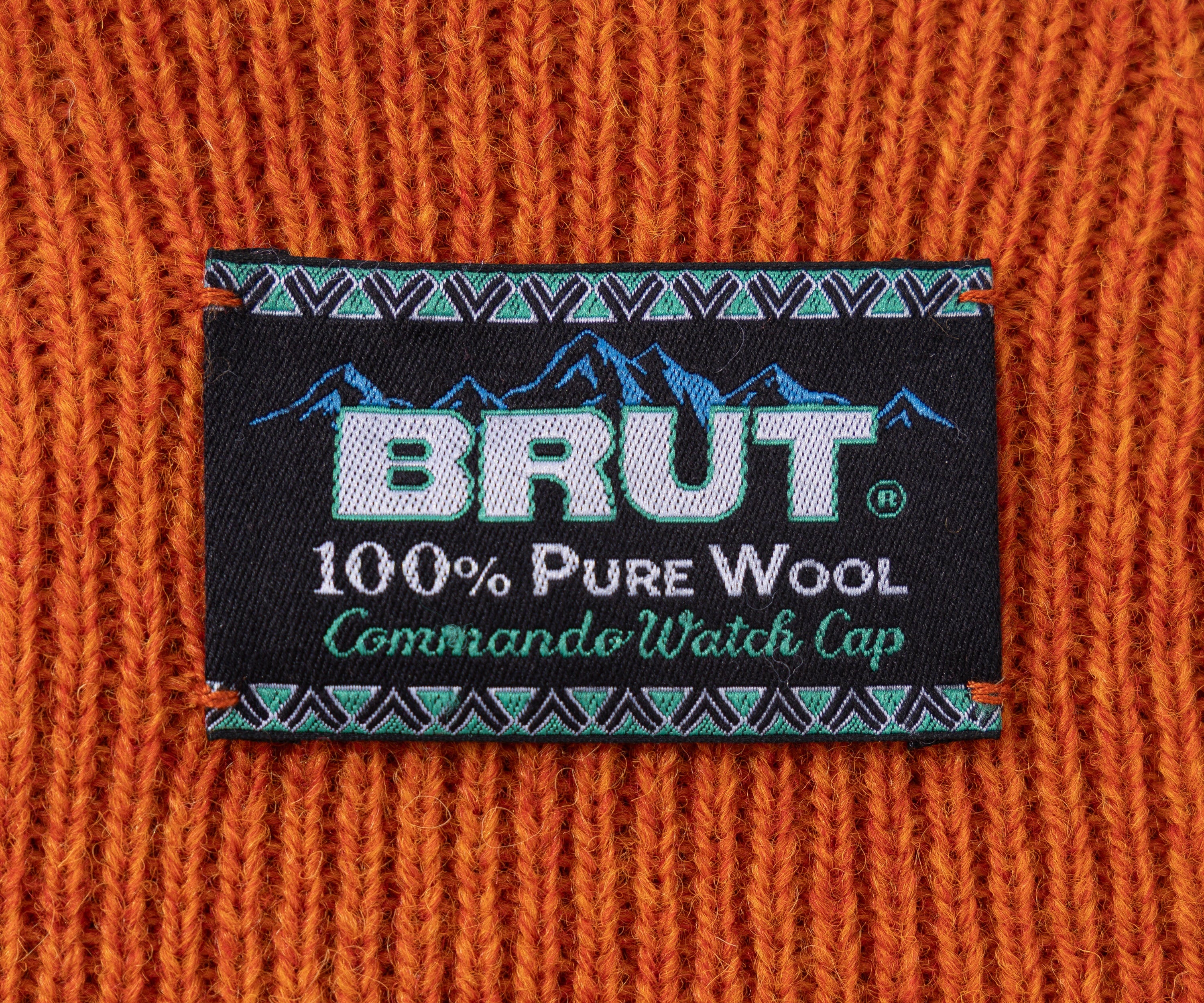 THE COMMANDO WATCH CAP Hats and Caps ORANGE - BRUT Clothing US