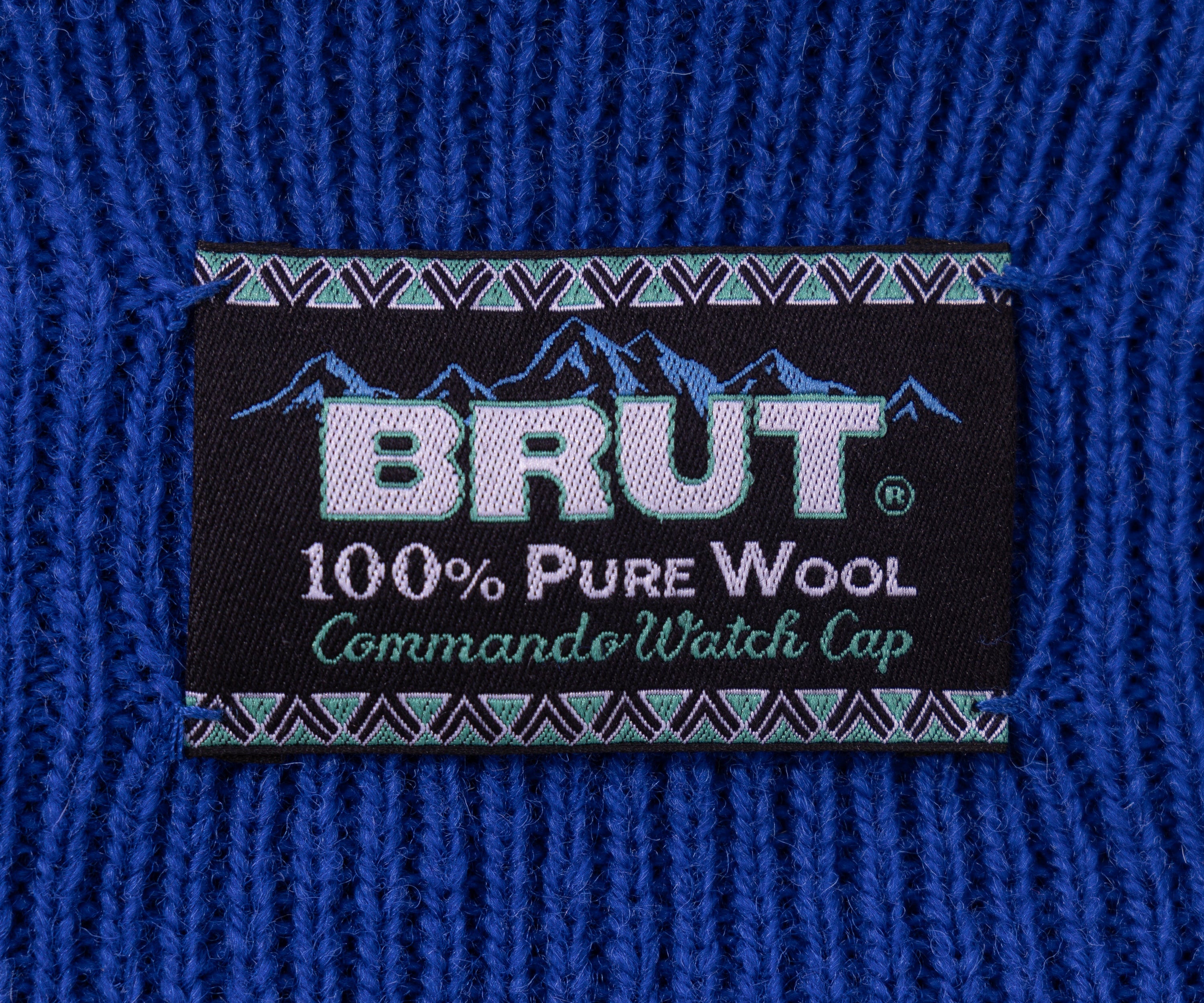 THE COMMANDO WATCH CAP Hats and Caps ROYAL BLUE - BRUT Clothing US