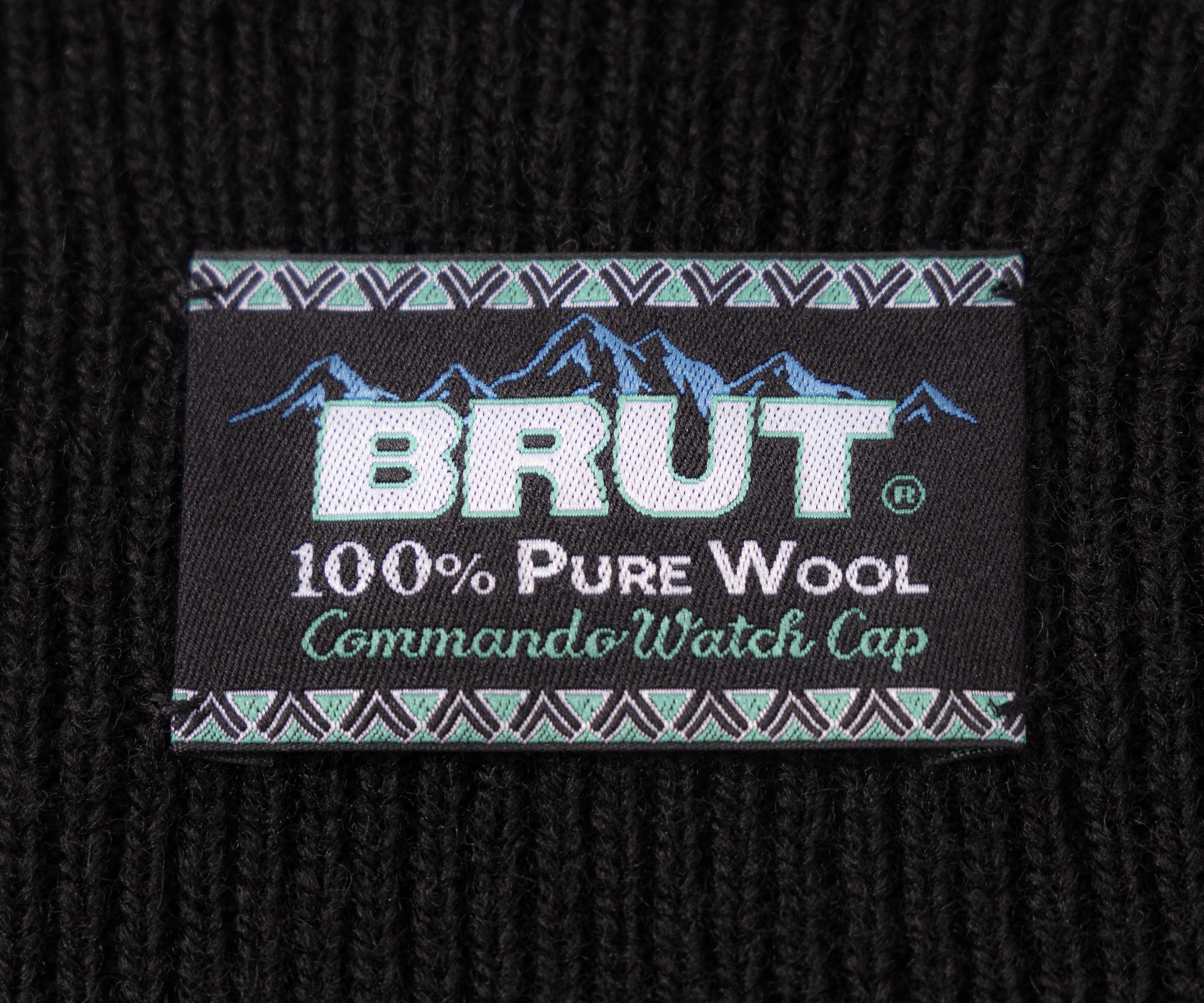 THE COMMANDO WATCH CAP Hats and Caps BLACK - BRUT Clothing US