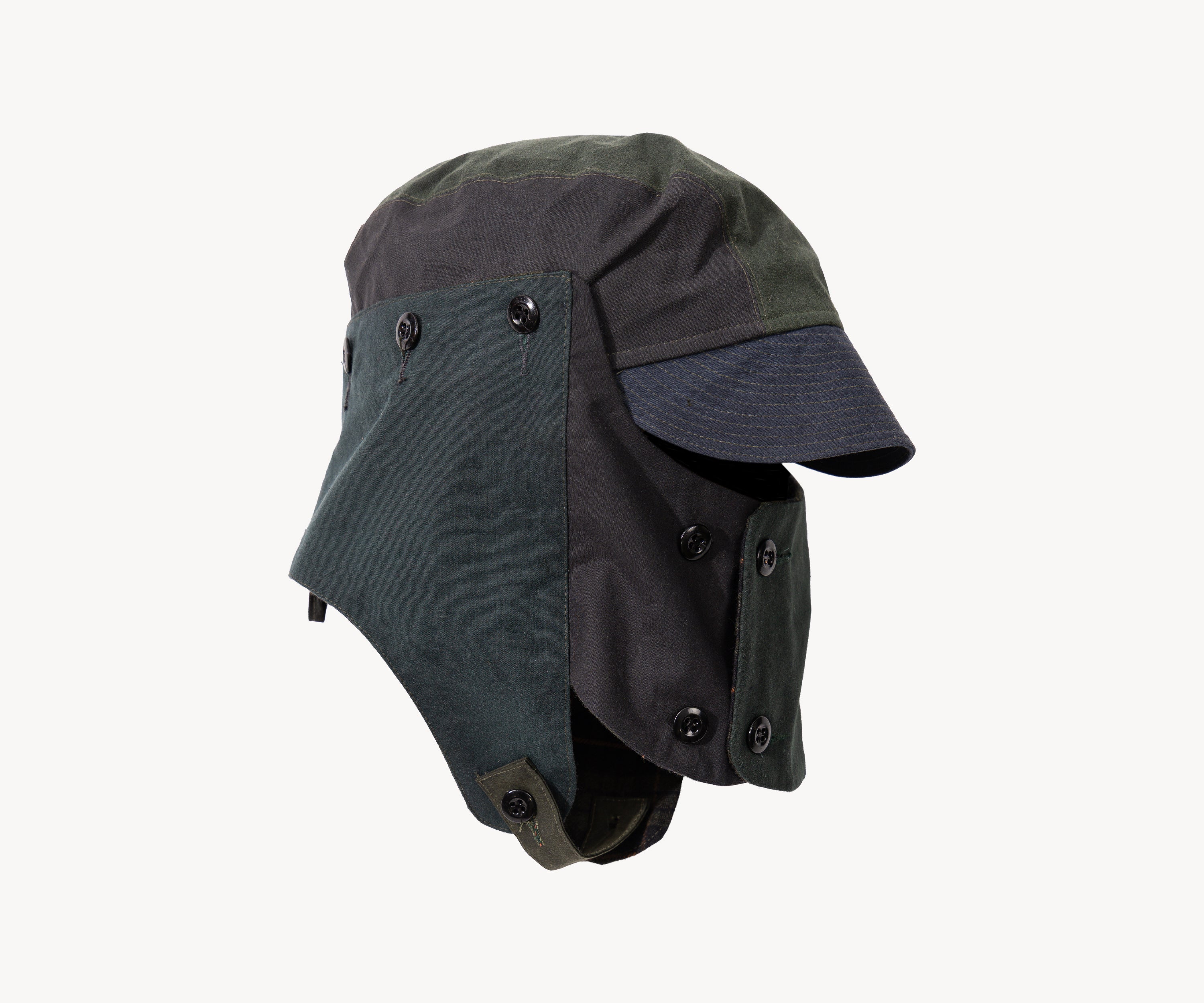 REWORK® MASK WAX HAT - N° 015 Accessories BLUE / ONE SIZE FITS ALL - BRUT Clothing US