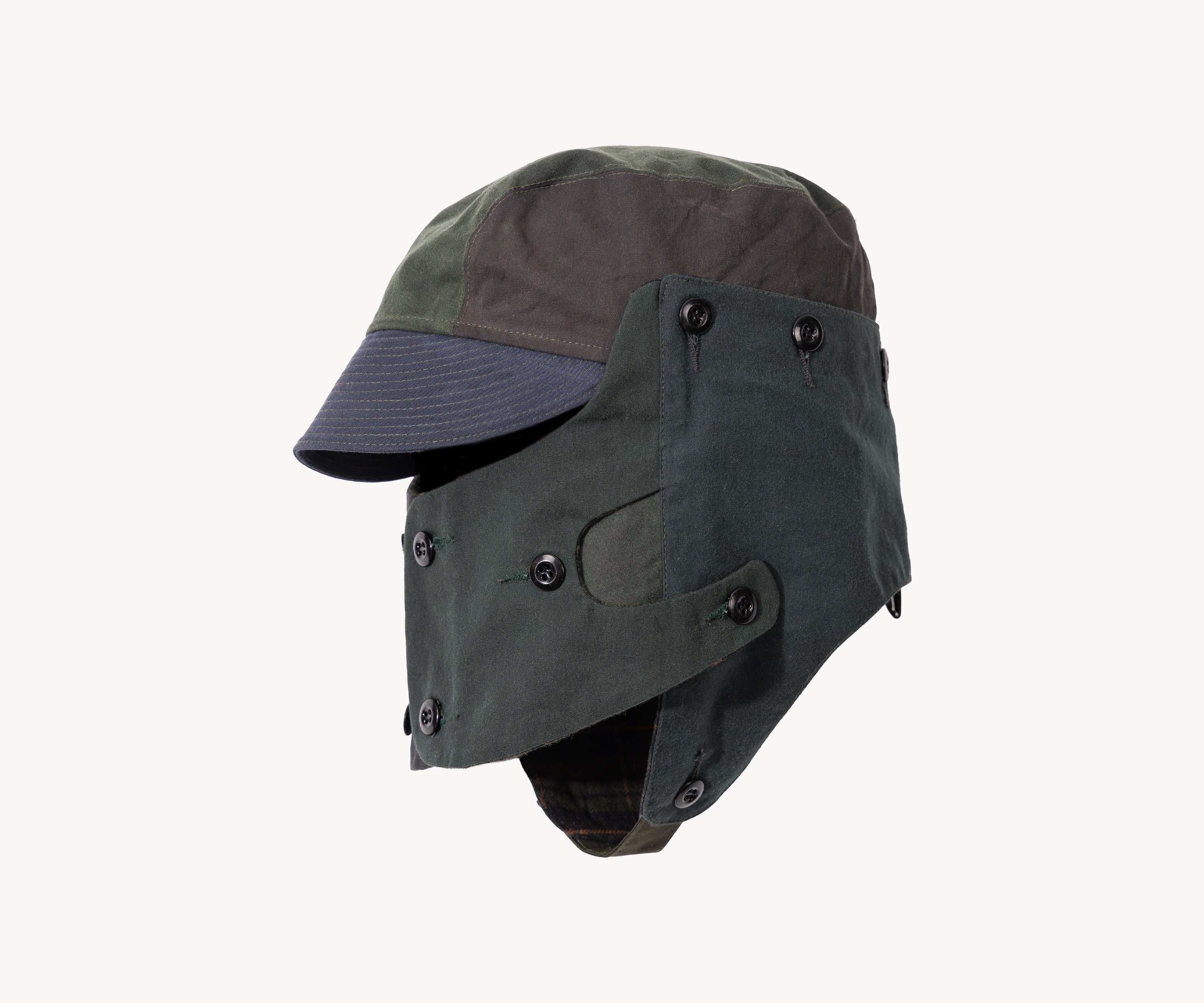REWORK® MASK WAX HAT - N° 015 Accessories BLUE / ONE SIZE FITS ALL - BRUT Clothing US