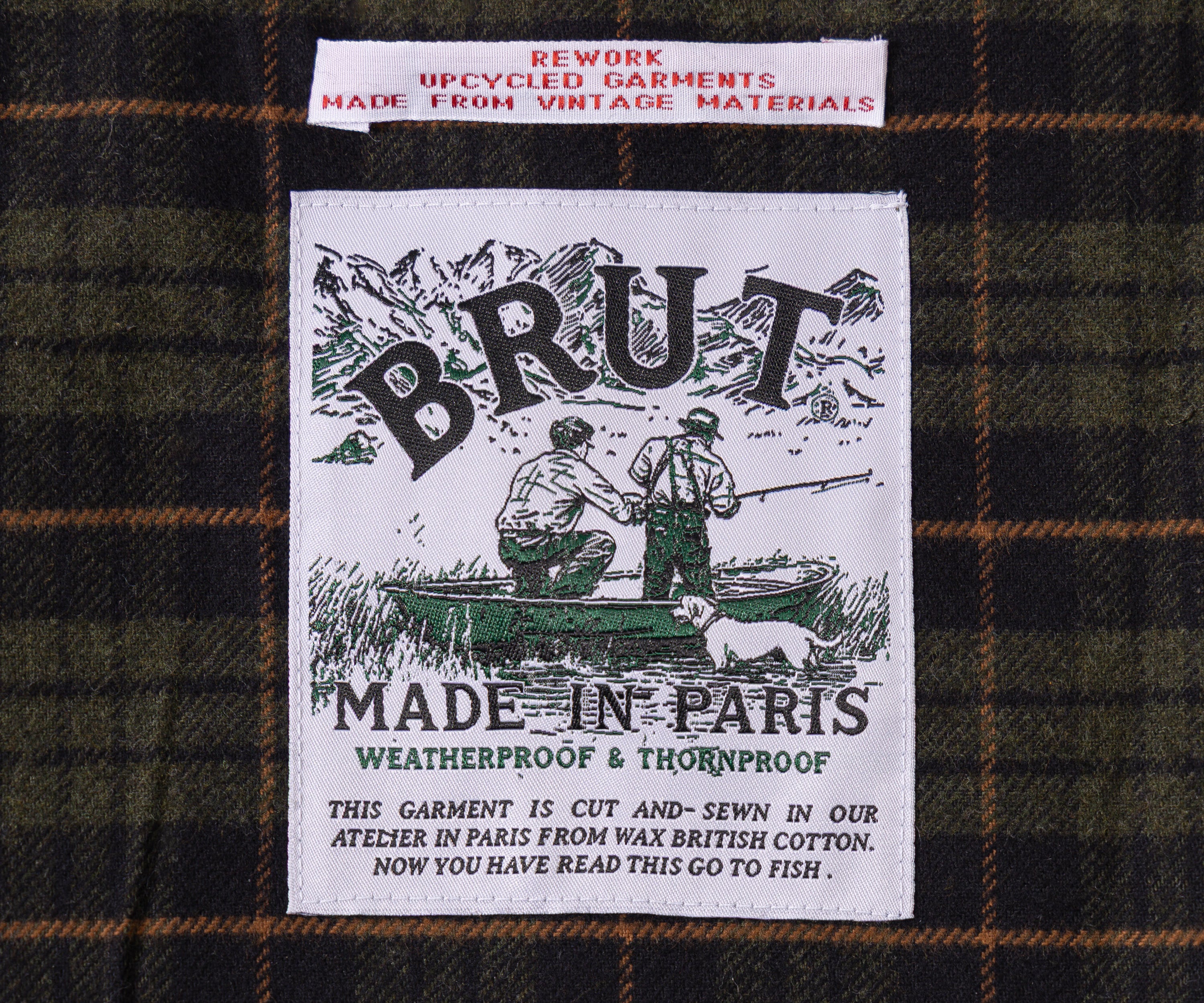 REWORK® WAX OVERPANTS - N° 013 Accessories GREEN - BRUT Clothing US