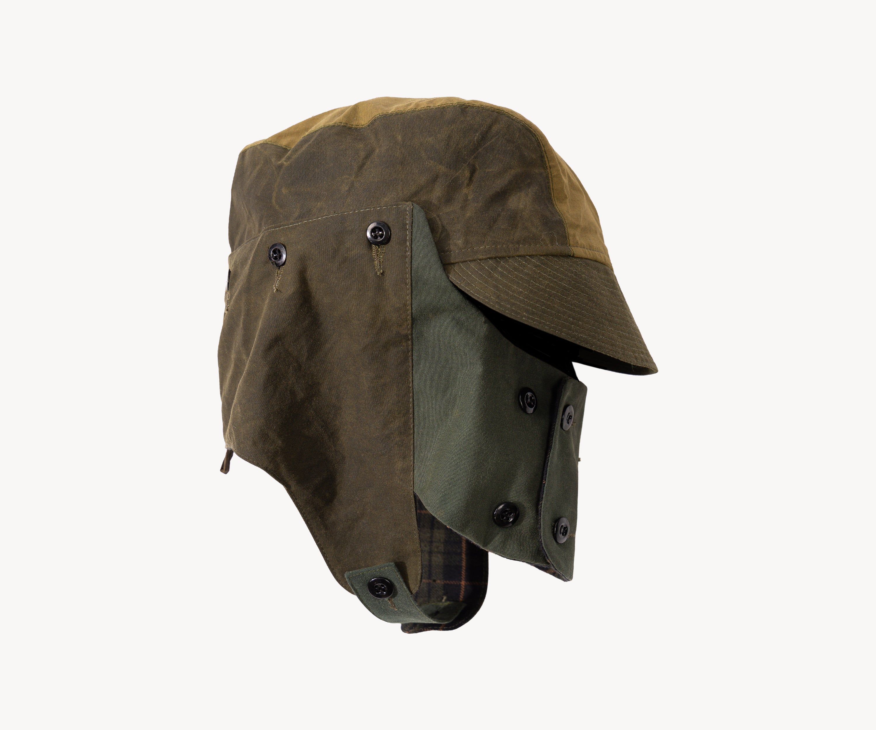 REWORK® MASK WAX HAT - N° 010 Hats and Caps GREEN / ONE SIZE FITS ALL - BRUT Clothing US