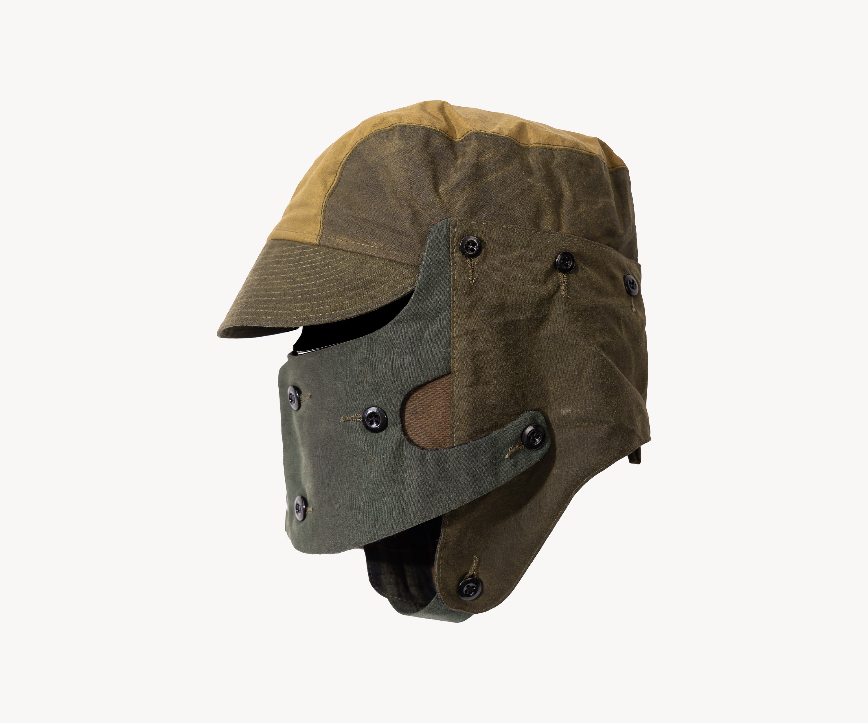 REWORK® MASK WAX HAT - N° 010 Hats and Caps GREEN / ONE SIZE FITS ALL - BRUT Clothing US