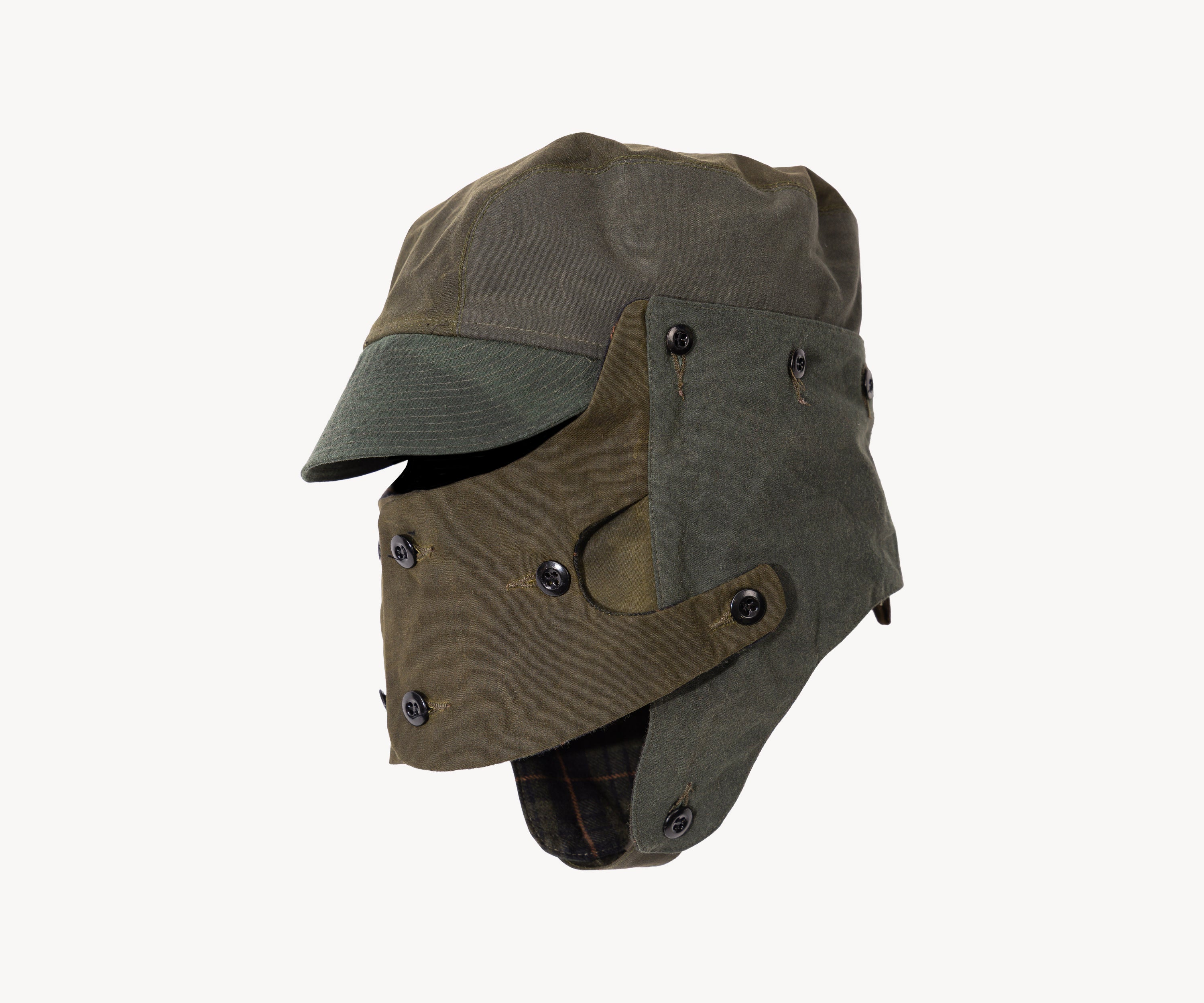 REWORK® MASK WAX HAT - N° 011 Hats and Caps GREEN / ONE SIZE FITS ALL - BRUT Clothing US
