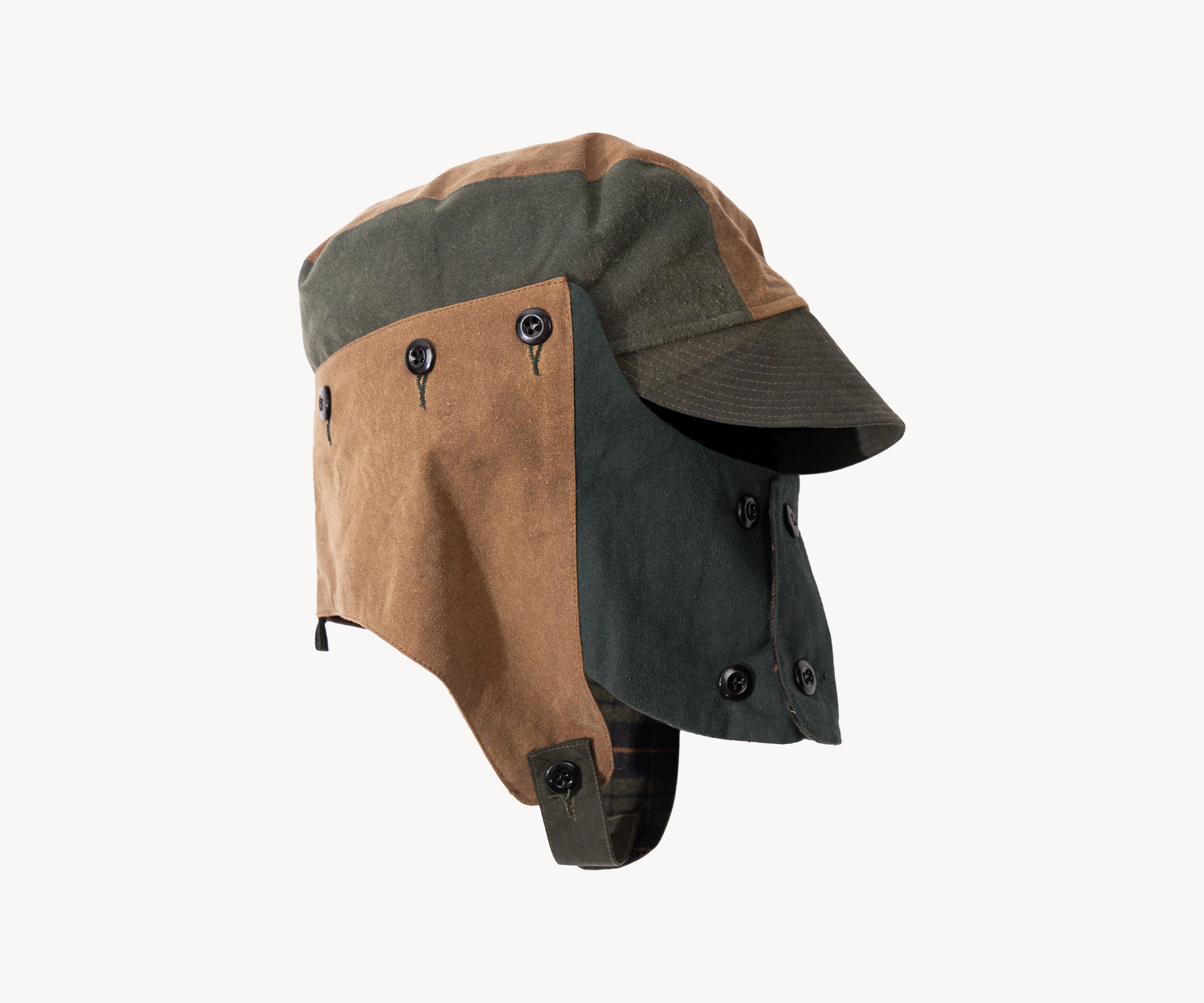 REWORK® MASK WAX HAT - N° 019 Accessories BROWN / ONE SIZE FITS ALL - BRUT Clothing US