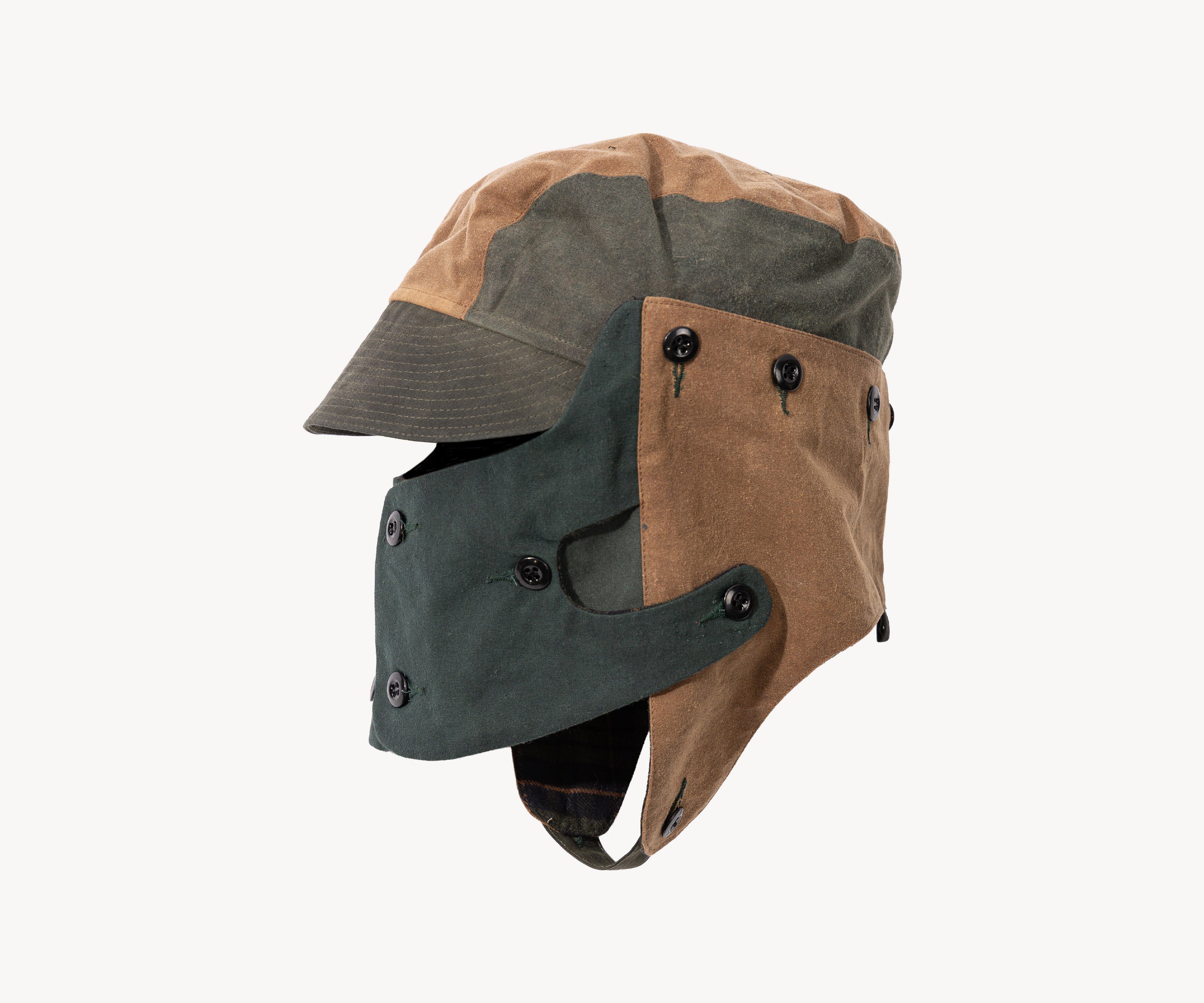 REWORK® MASK WAX HAT - N° 019 Accessories BROWN / ONE SIZE FITS ALL - BRUT Clothing US