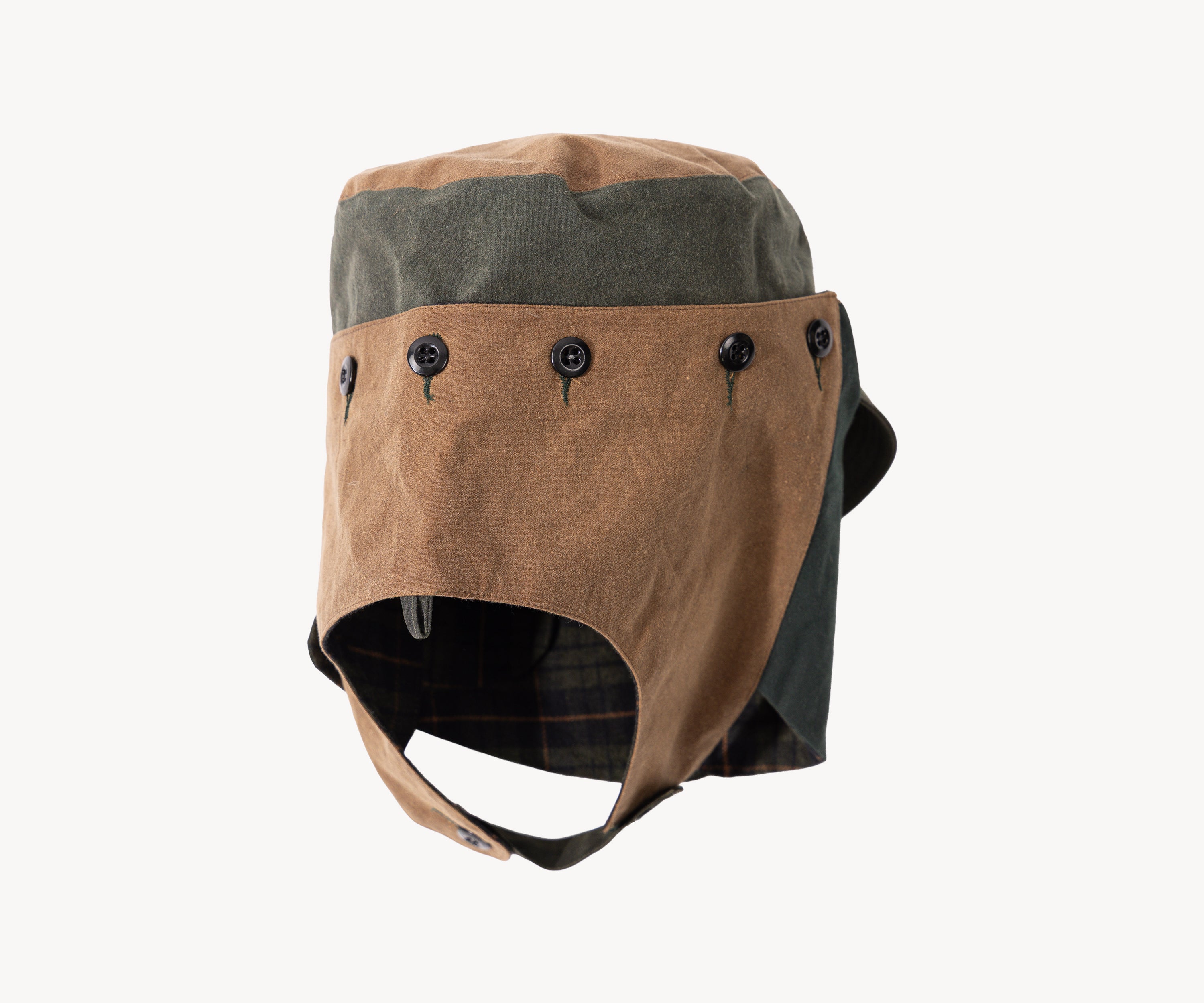 REWORK® MASK WAX HAT - N° 019 Accessories BROWN / ONE SIZE FITS ALL - BRUT Clothing US