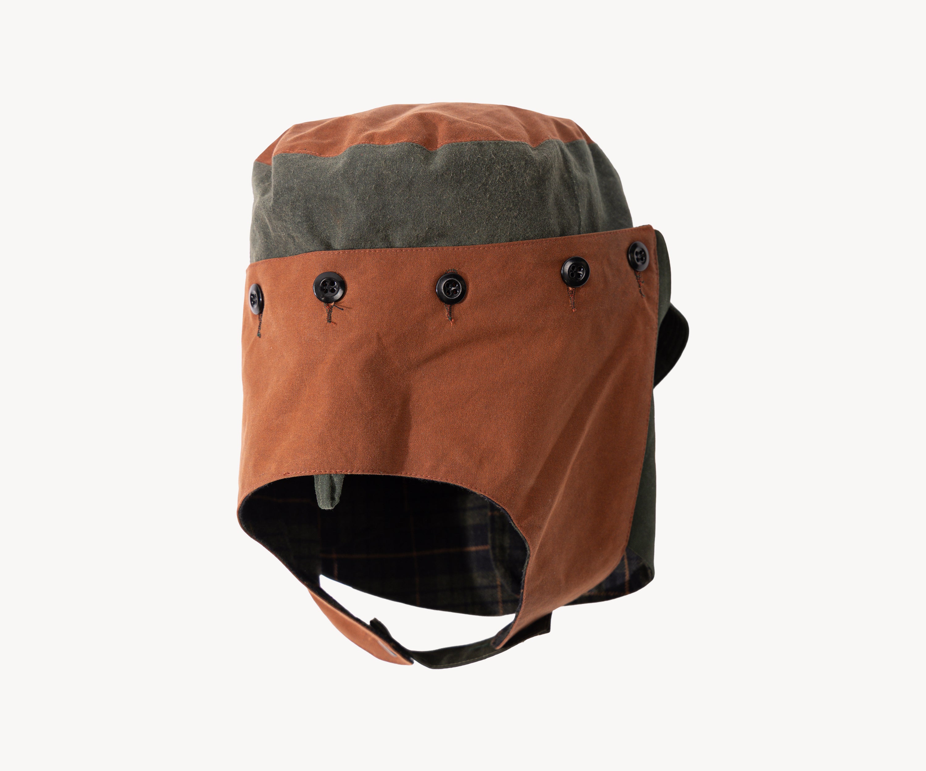 REWORK® MASK WAX HAT - N° 020 Hats and Caps BROWN / ONE SIZE FITS ALL - BRUT Clothing US
