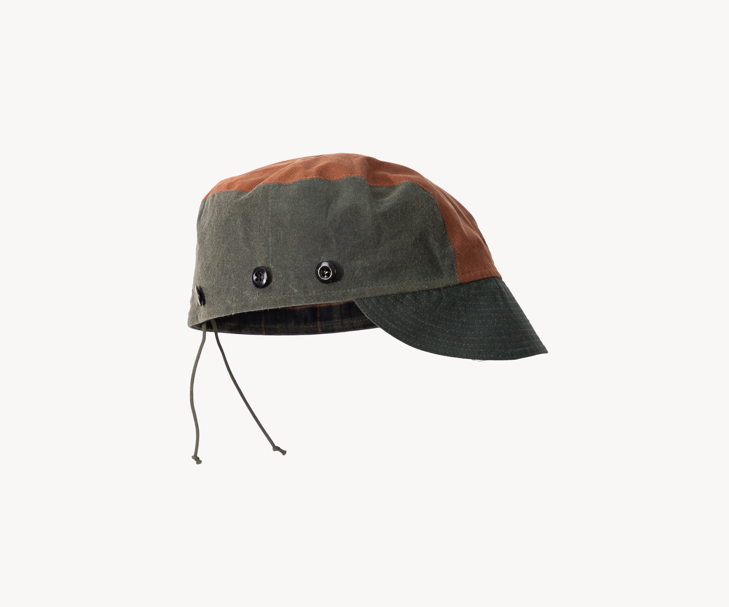 REWORK® MASK WAX HAT - N° 020 Hats and Caps BROWN / ONE SIZE FITS ALL - BRUT Clothing US