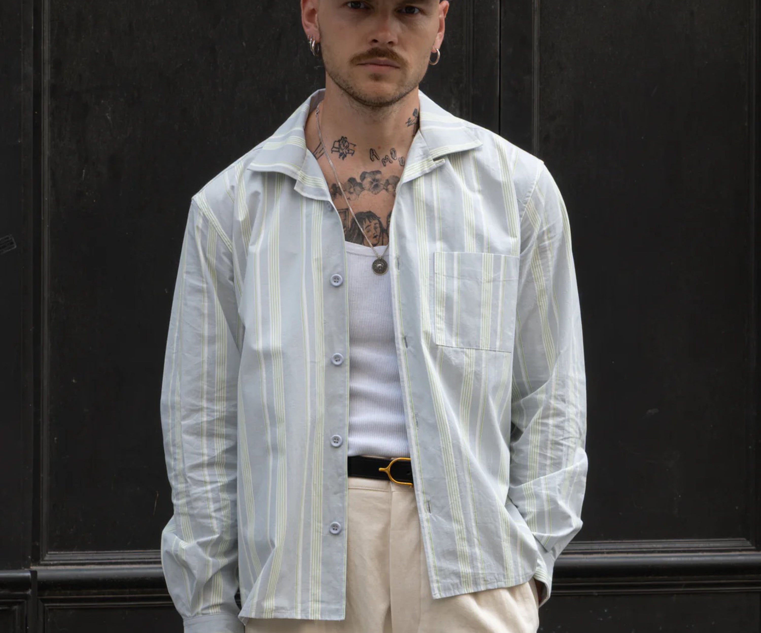 THE RETIREE SHIRT Shirts X-SMALL / GREY - BRUT Clothing US