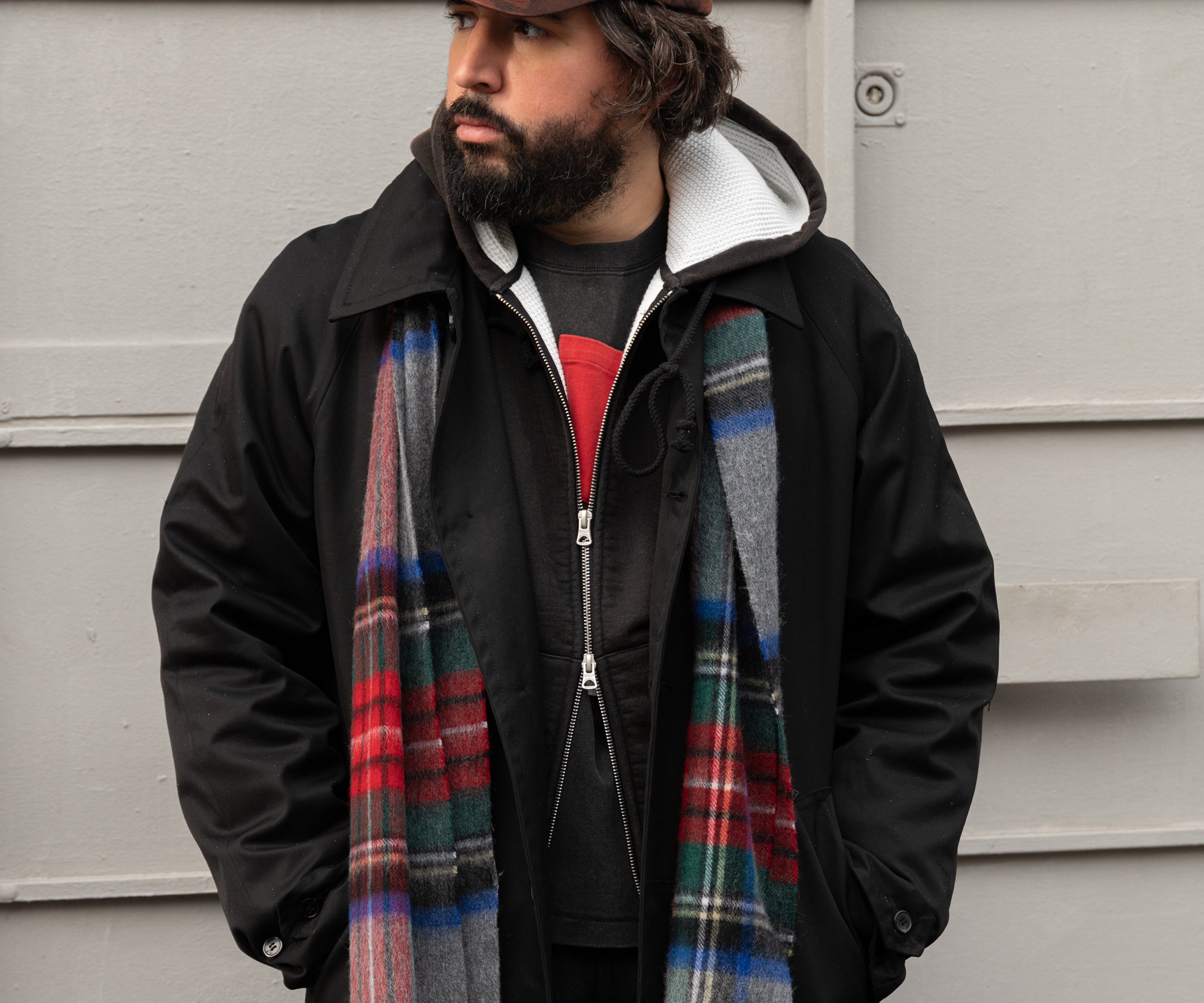 THE WINTER MAC Coats & Jackets SMALL / BLACK - BRUT Clothing US