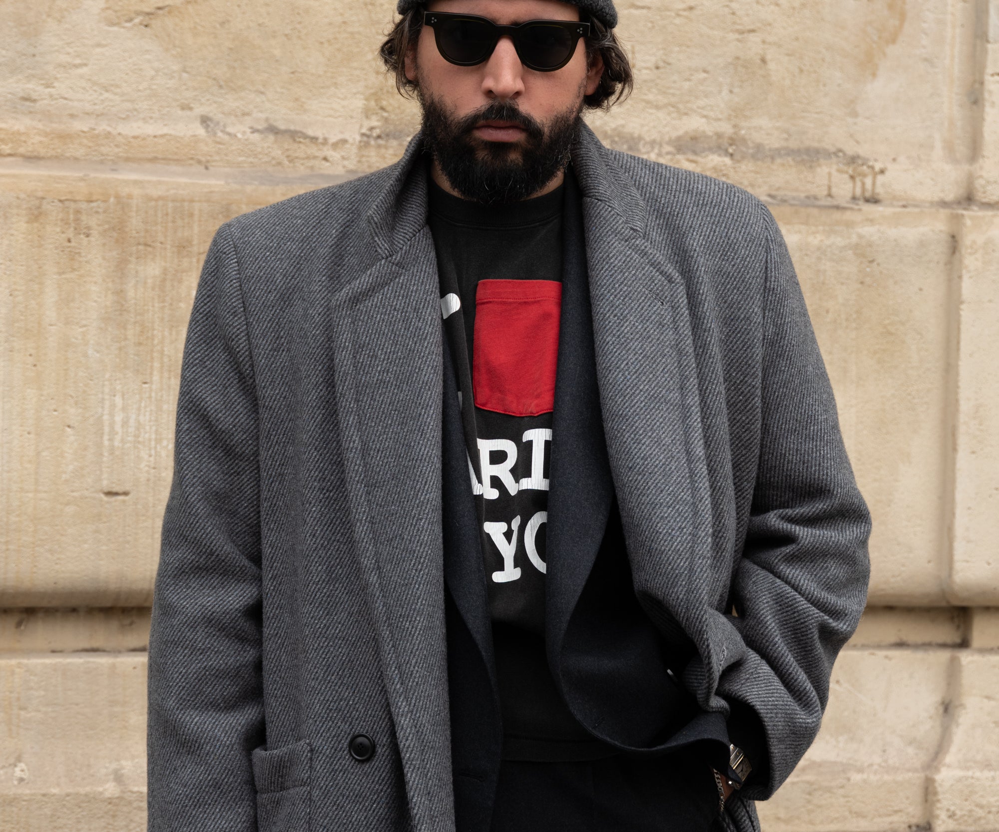 THE POLO COAT Coats & Jackets SMALL / GREY - BRUT Clothing US