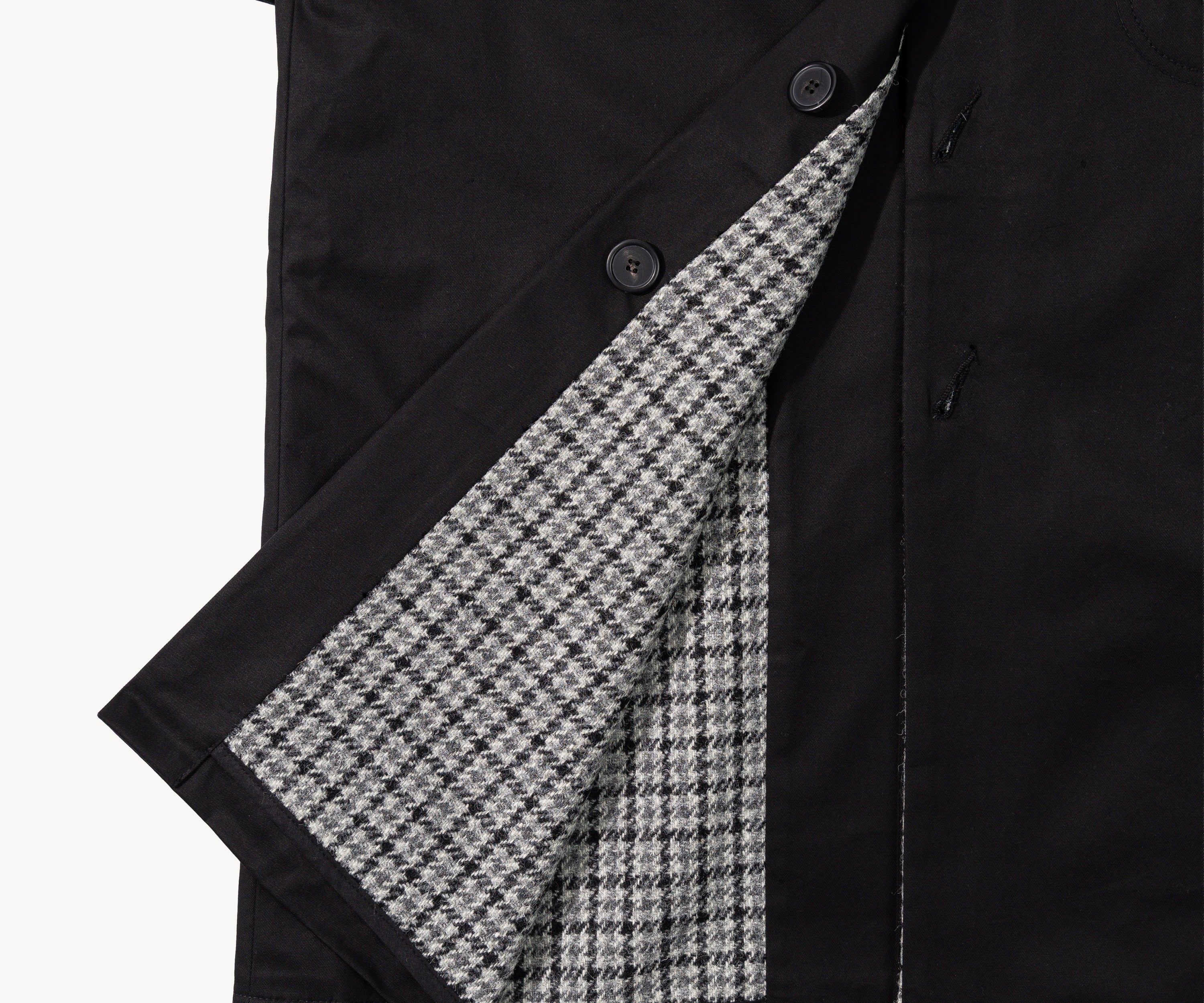 THE WINTER MAC Coats & Jackets SMALL / BLACK - BRUT Clothing US