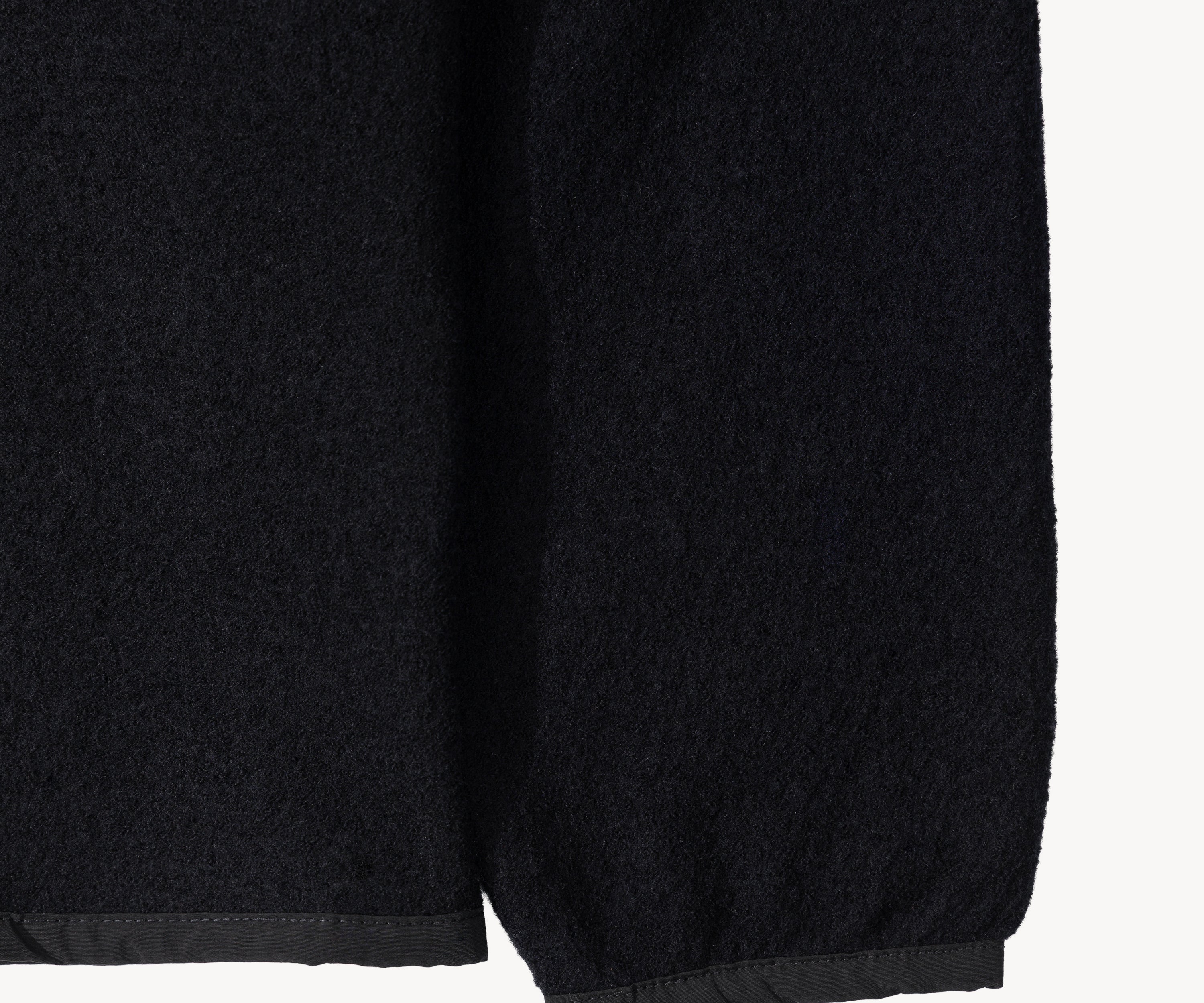 THE WOOL BUTTON-UP FLEECE Knitwear X-SMALL / NAVY - BRUT Clothing US